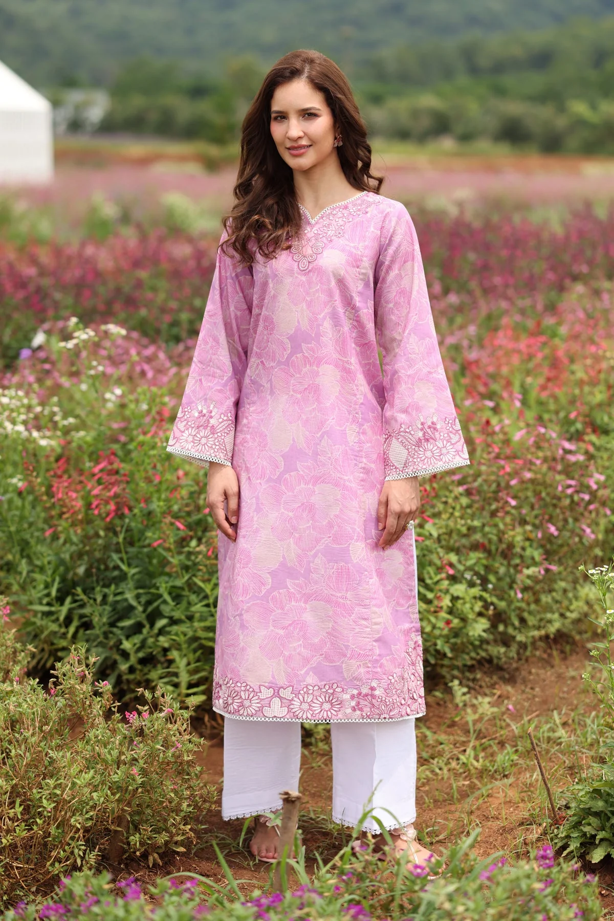 Xenia Layana Spring Lawn – ROSY AFFAIR - Image 6