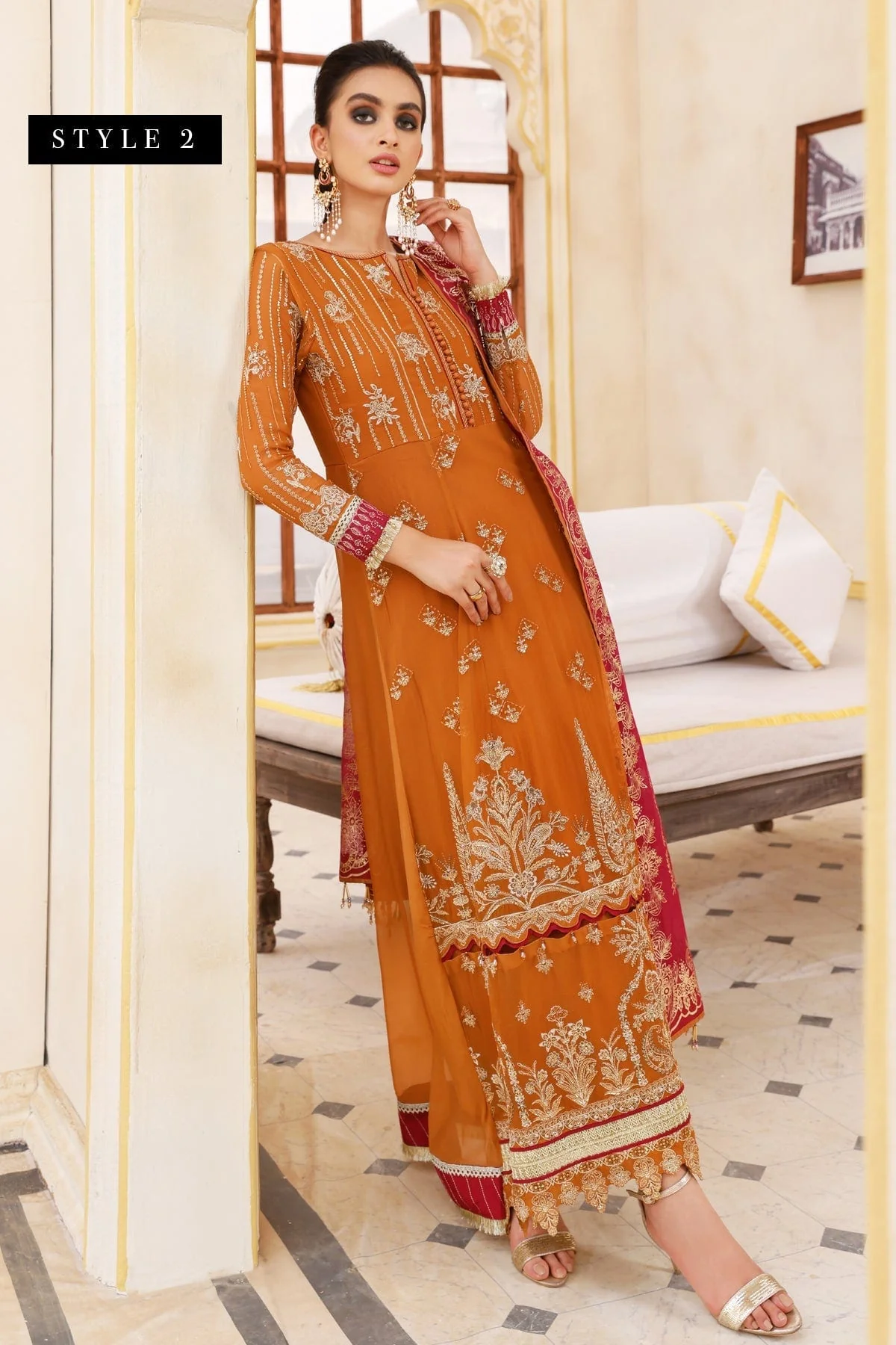 Xenia Pareesia Embroidered Chiffon Collection Chapter 2 – SUKHAN - Image 10
