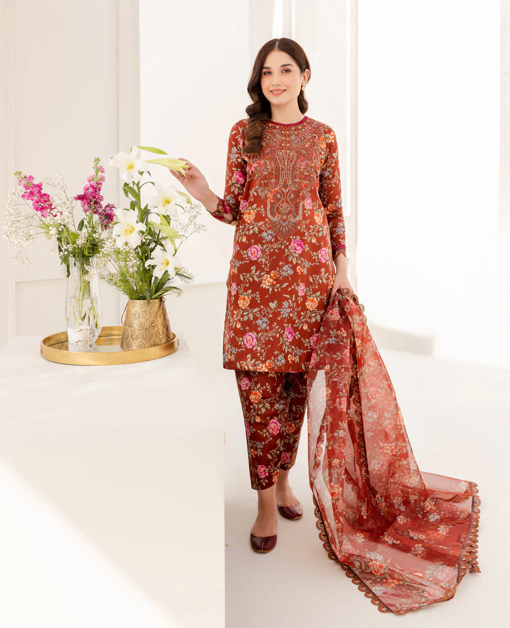 Xenia Soiree Eid Lawn Collection – SICILY - Image 3