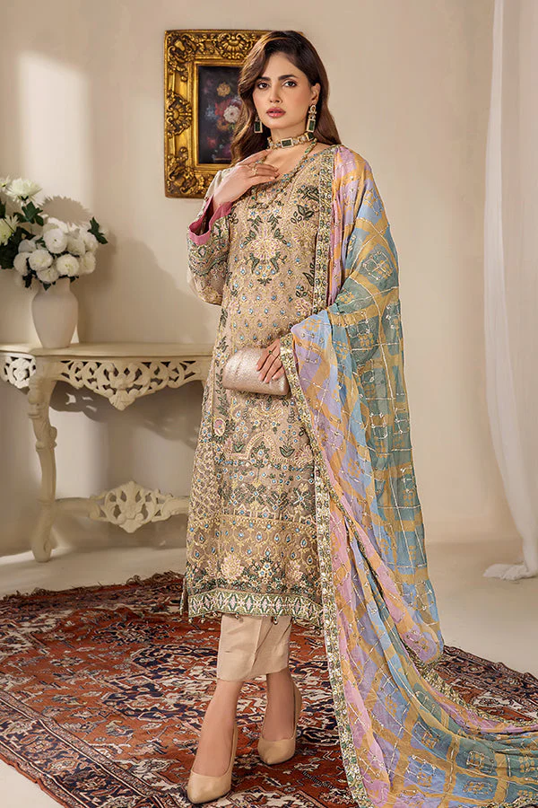 ZA Chantelle Semi-Stitched Formals – D-03 - Image 2