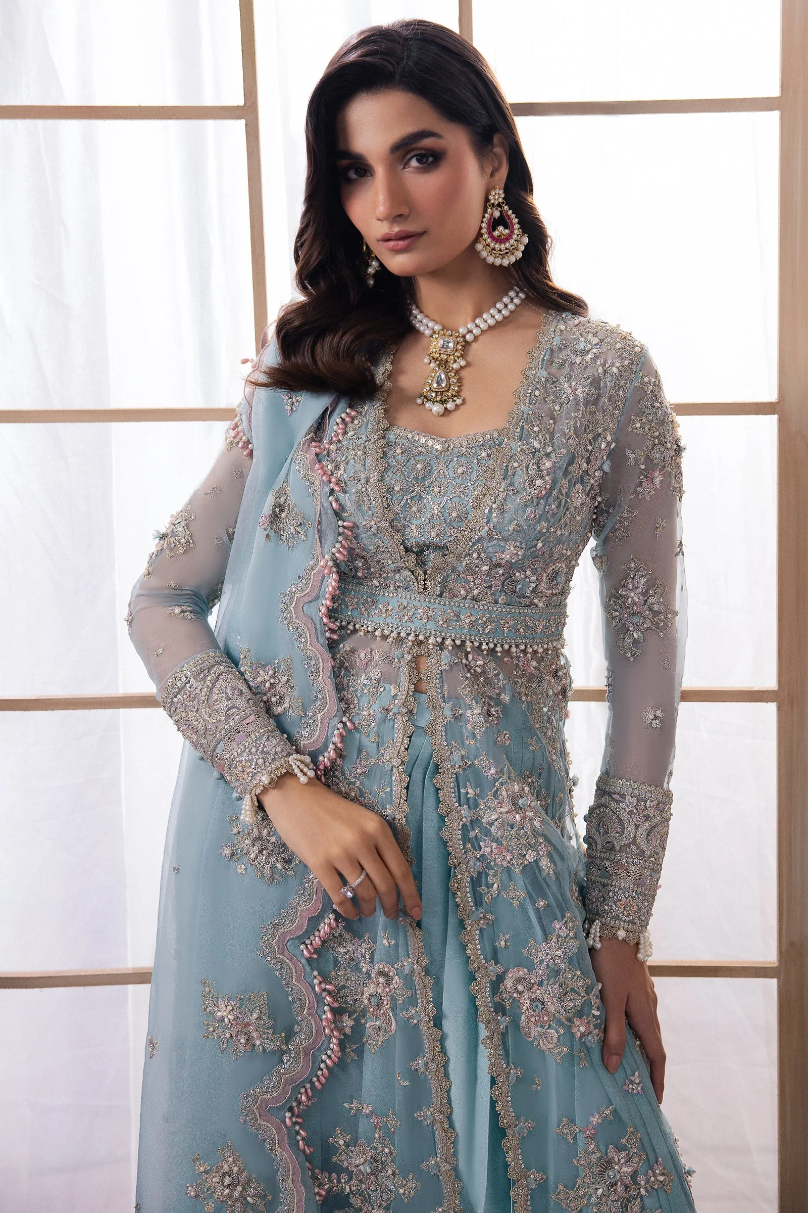 Zaha by Khadijah Shah - Gossamer Luxury Wedding Formals – KIANA (ZC24-04) - Image 2