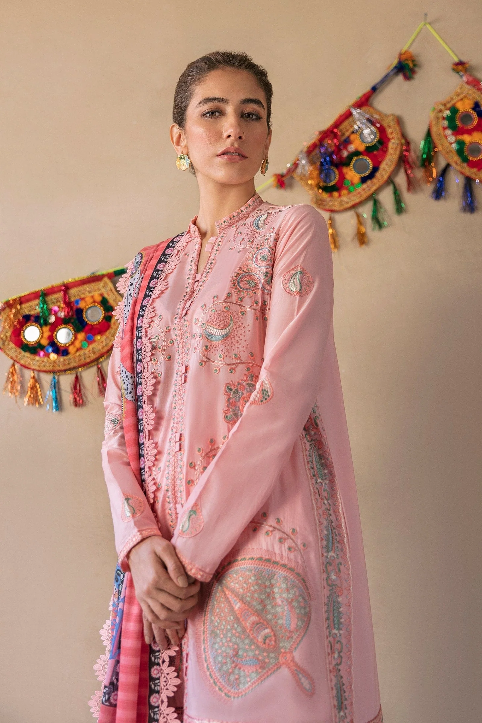 Zaha by Khadijah Shah Lawn Collection – NEZM (ZL21-01 B) - Image 4