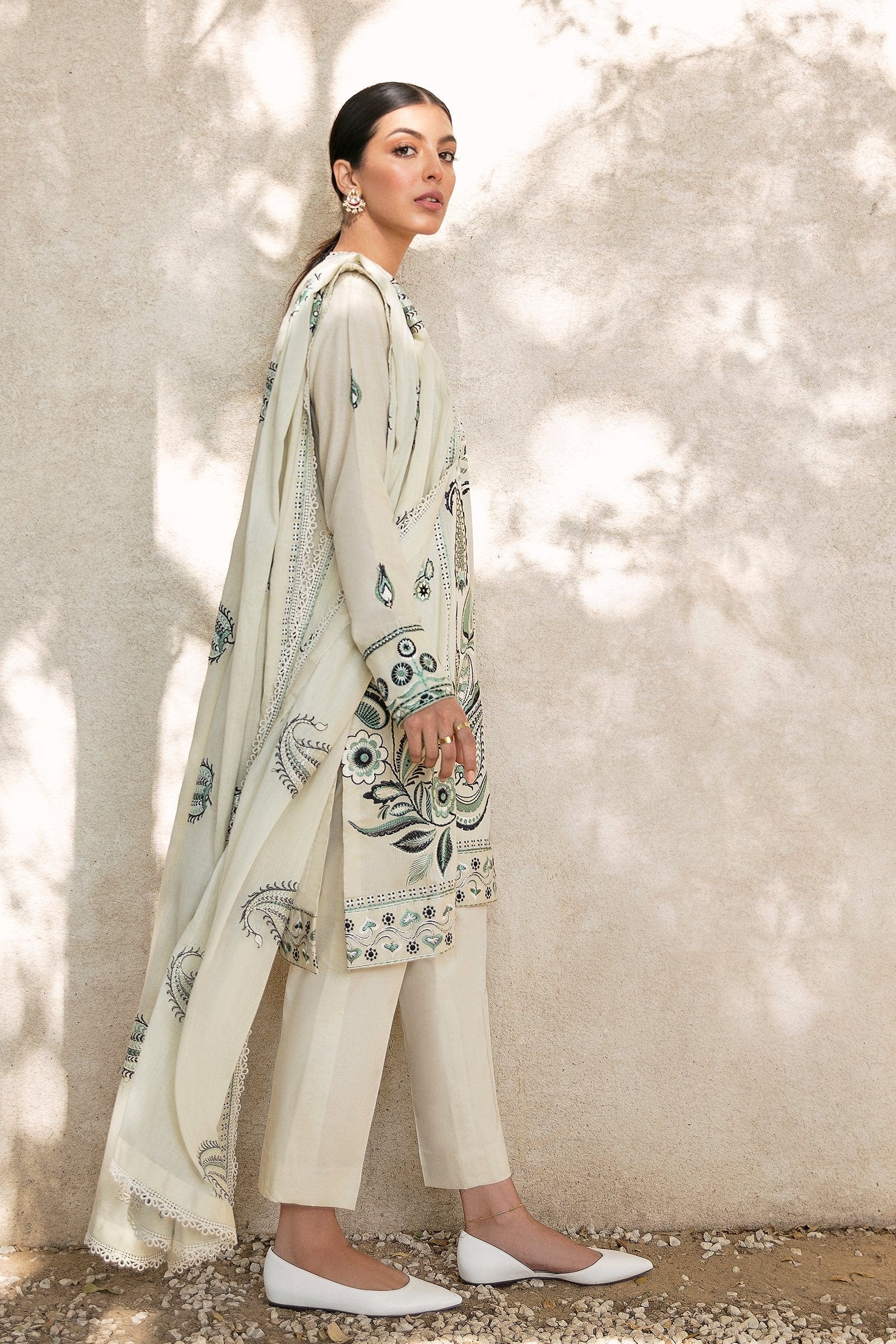 Zaha by Khadijah Shah Lawn Collection – SAREH (ZL21-06 B) - Image 7
