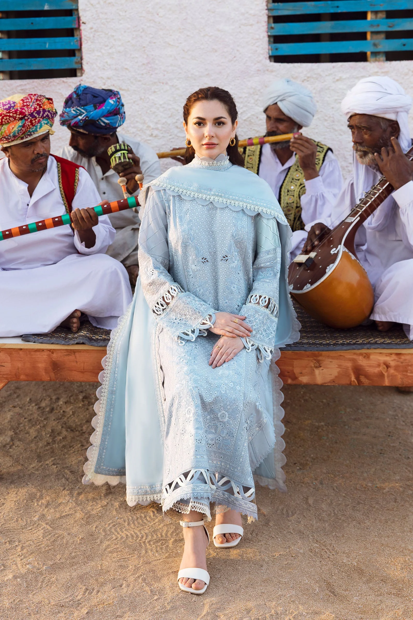 Zaha by Khadijah Shah Lawn Collection 2023 – AYSEL (ZL23-02 A) - Image 2