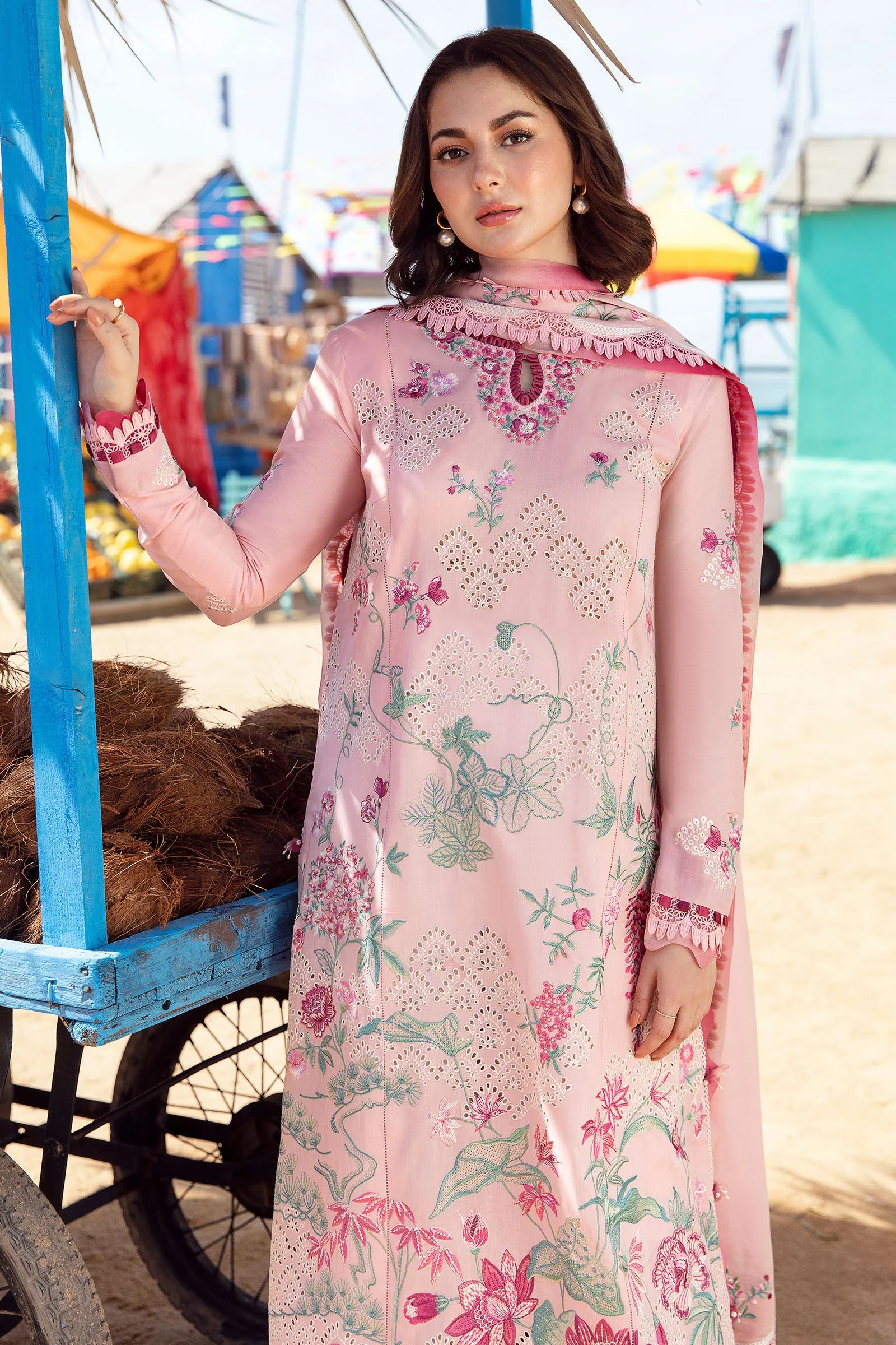 Zaha by Khadijah Shah Lawn Collection 2023 – LANA (ZL23-04 B) - Image 2