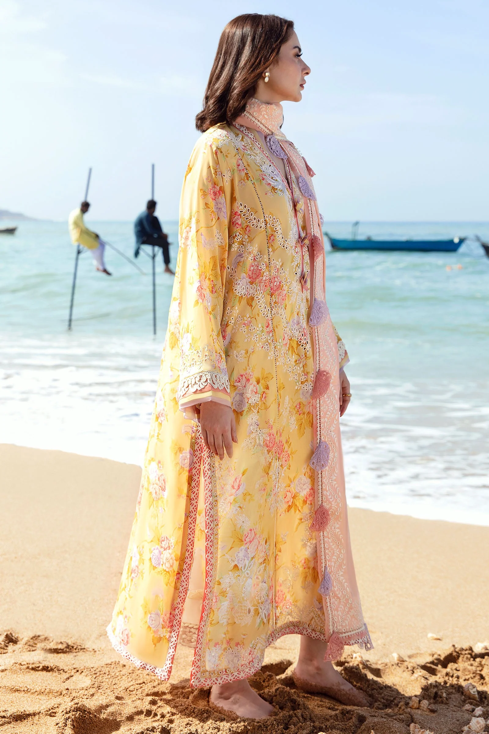 Zaha by Khadijah Shah Lawn Collection 2023 – ZENEL (ZL23-09 A) - Image 4
