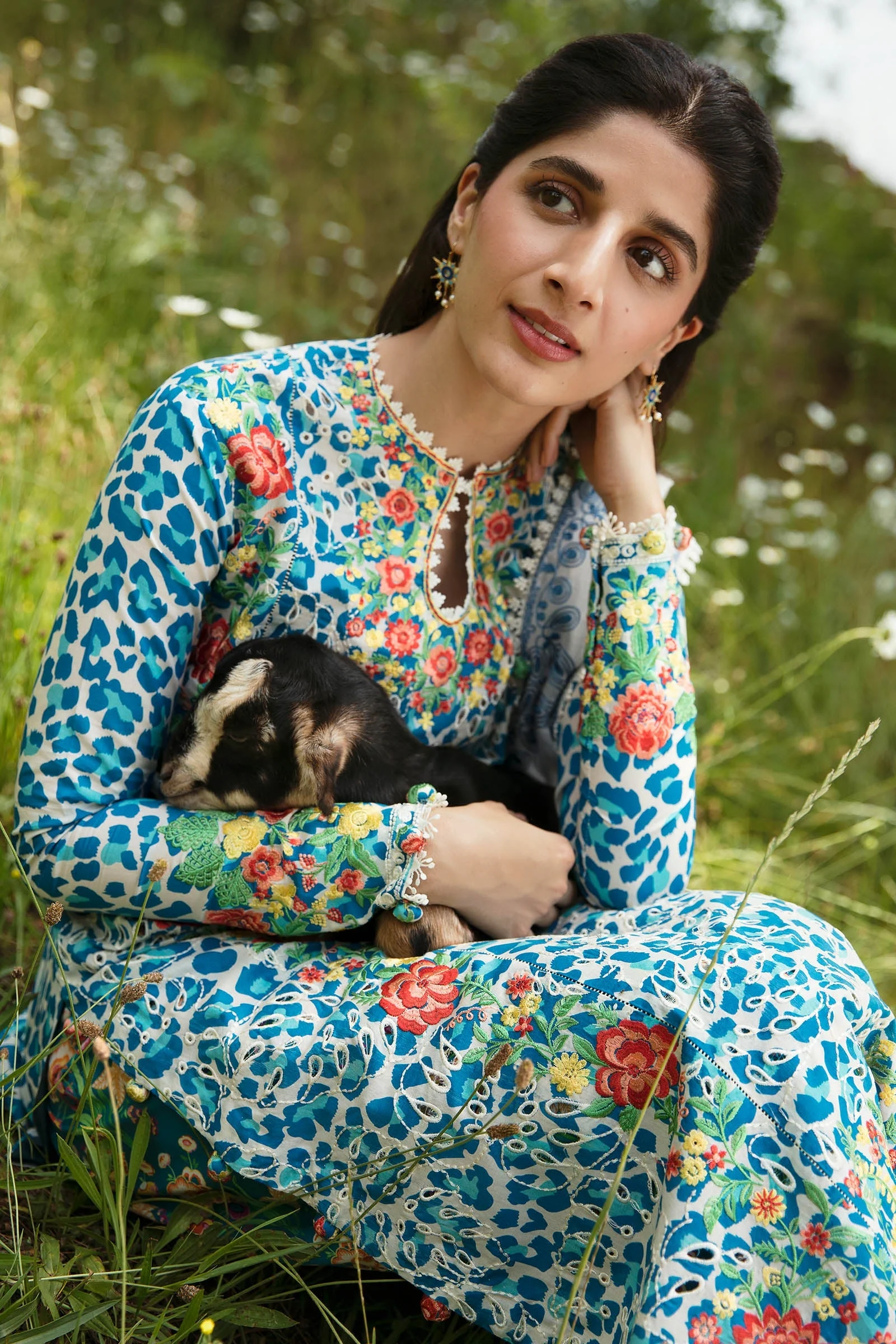 Zaha Festive Lawn Collection – SELIN (ZF23-08) - Image 6