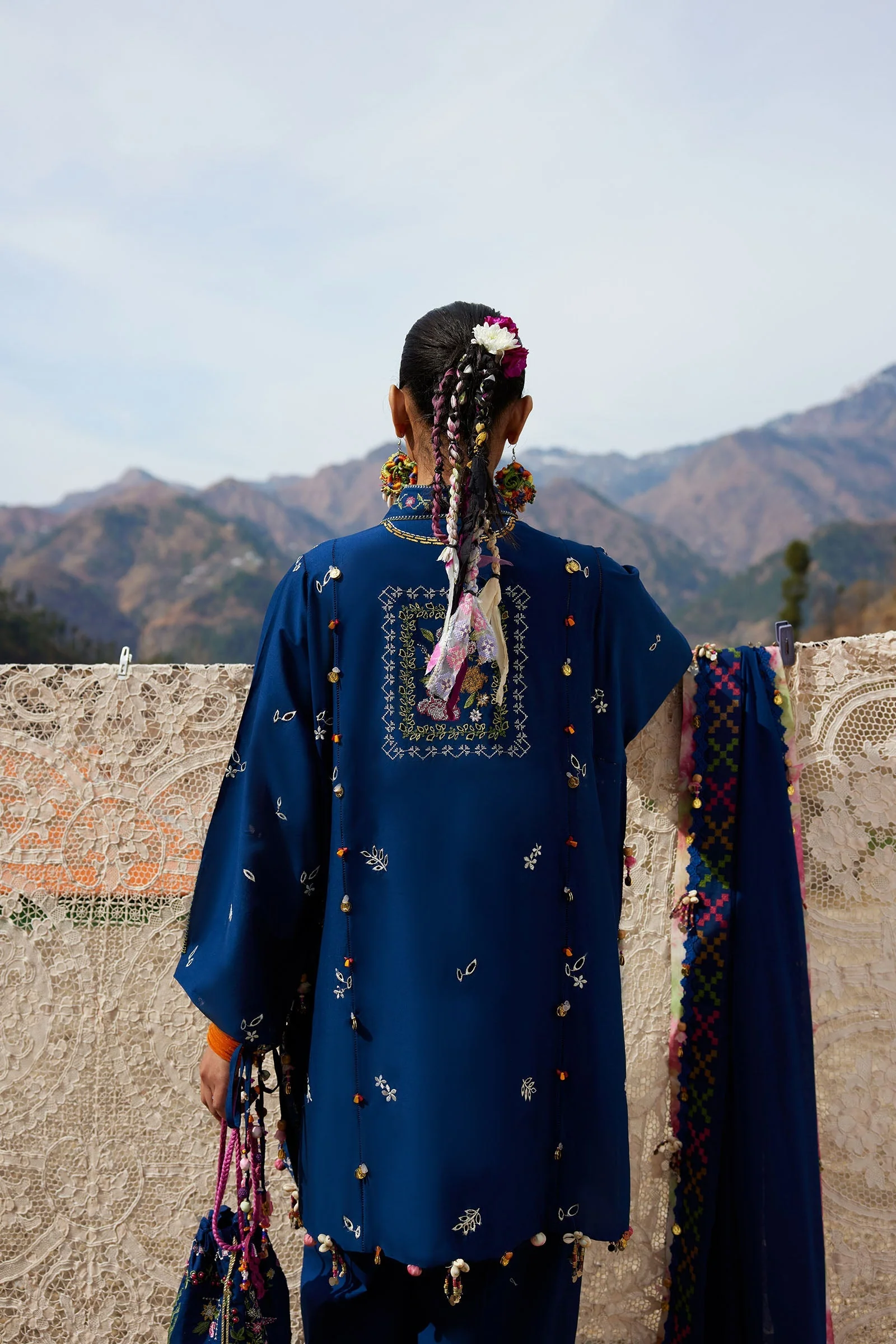 Zaha Festive Luxury Lawn – ZL26-08A - Image 3