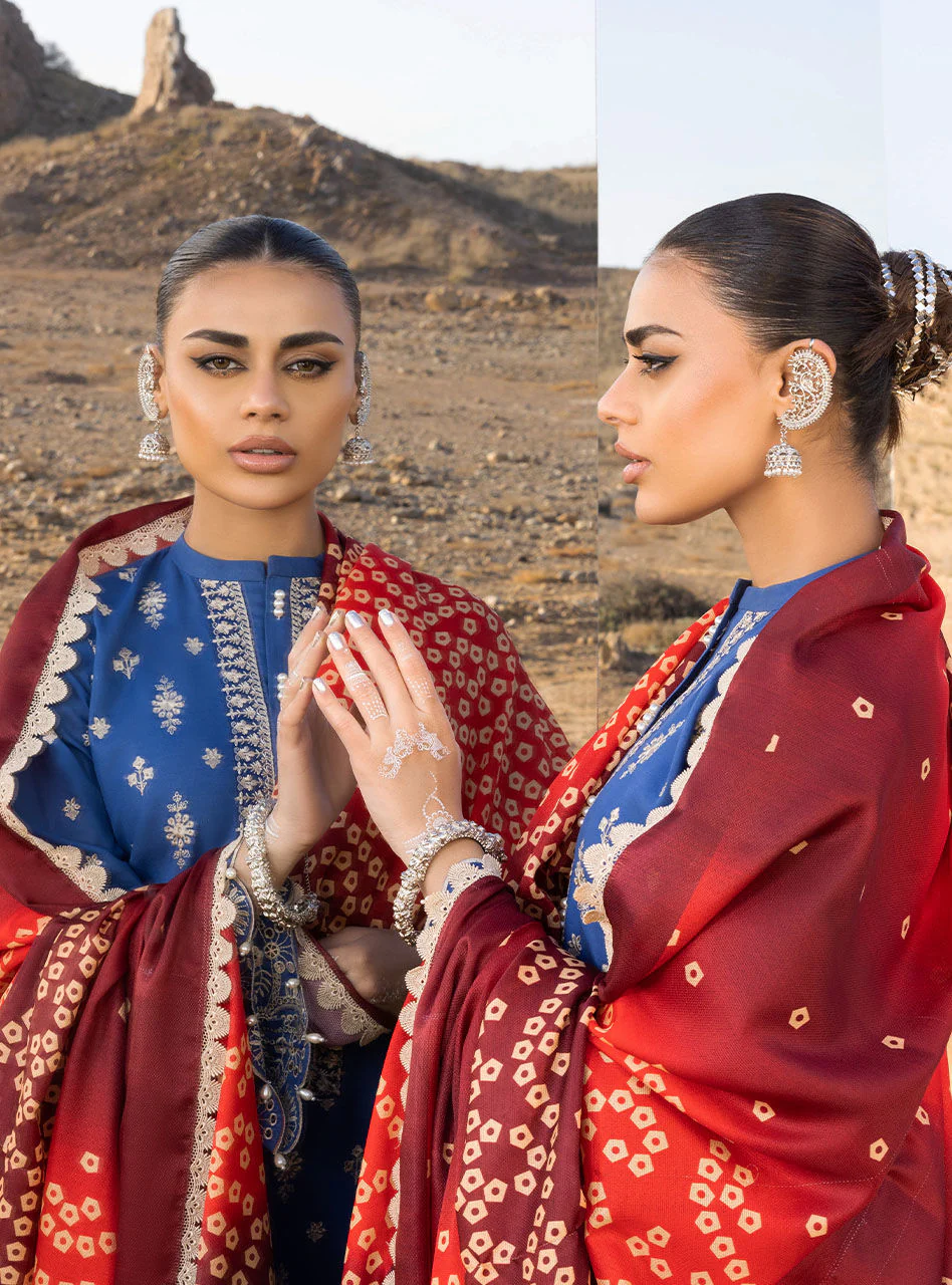 Zainab Chottani Luxury Chikankari Lawn Collection – Chunari 5B - Image 2