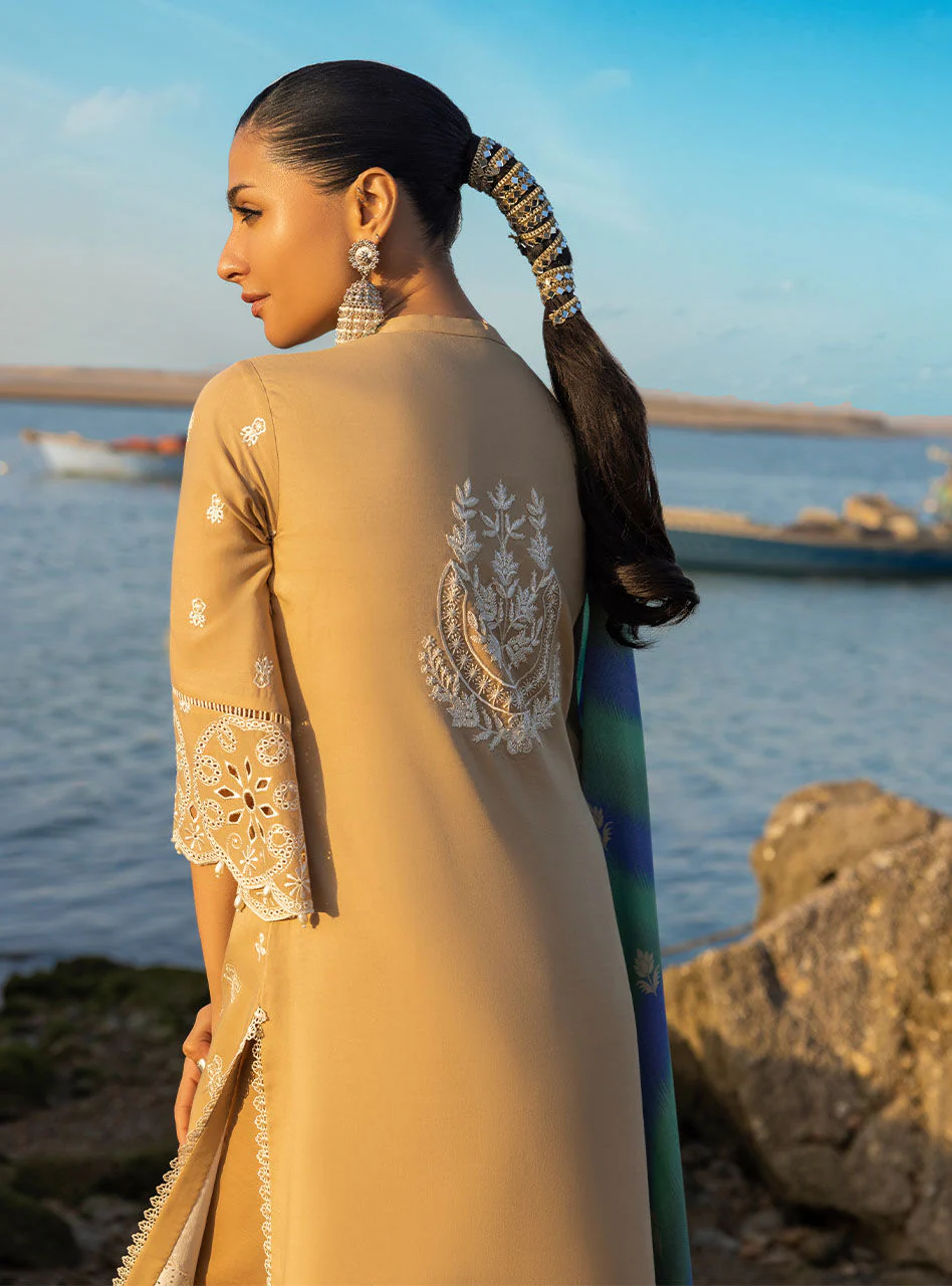 Zainab Chottani Luxury Chikankari Lawn Collection – Deedag 2B - Image 10