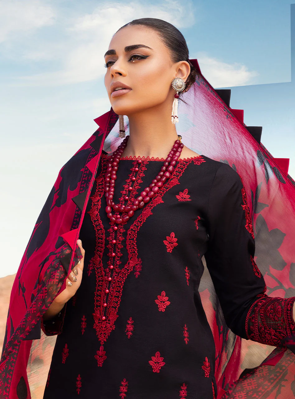 Zainab Chottani Luxury Chikankari Lawn Collection – Mahal 7A - Image 14