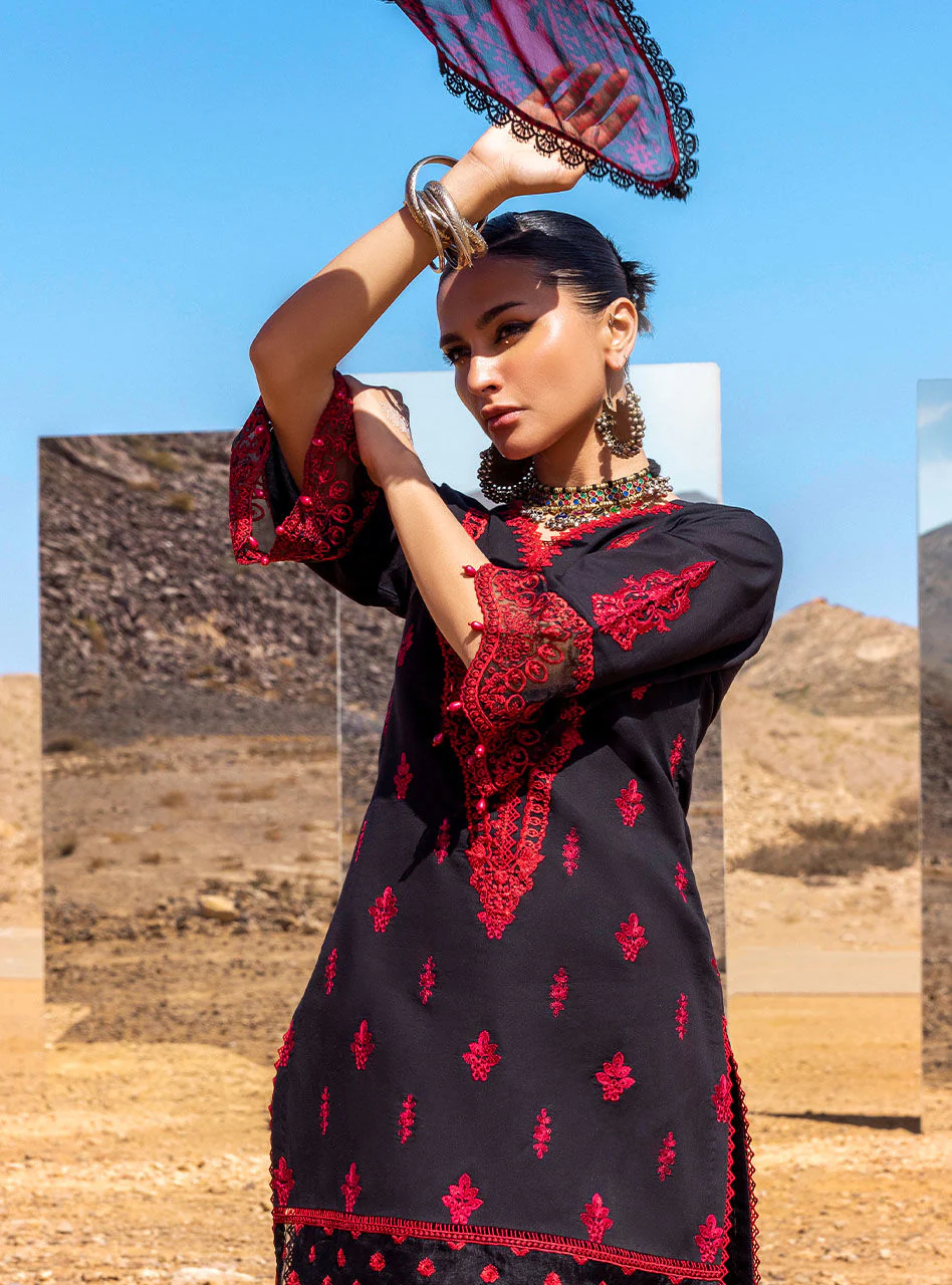 Zainab Chottani Luxury Chikankari Lawn Collection – Mahal 7A - Image 4