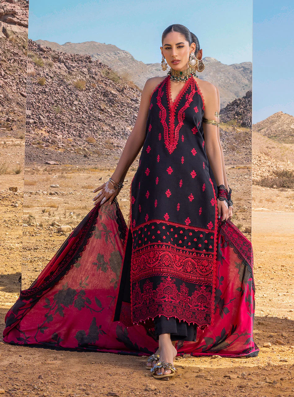 Zainab Chottani Luxury Chikankari Lawn Collection – Mahal 7A - Image 8