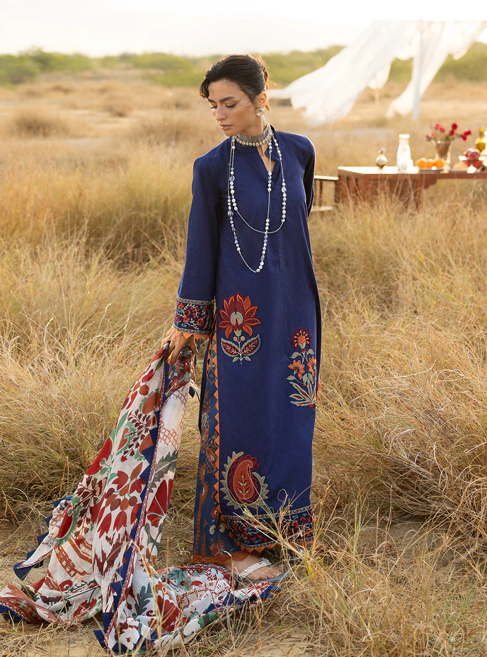 Zainab Chottani Luxury Lawn Eid Edit – Elara 06 - Image 8