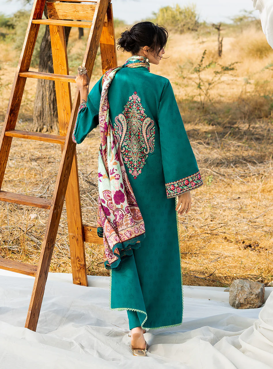 Zainab Chottani Luxury Lawn Eid Edit – Mehri 02 - Image 2