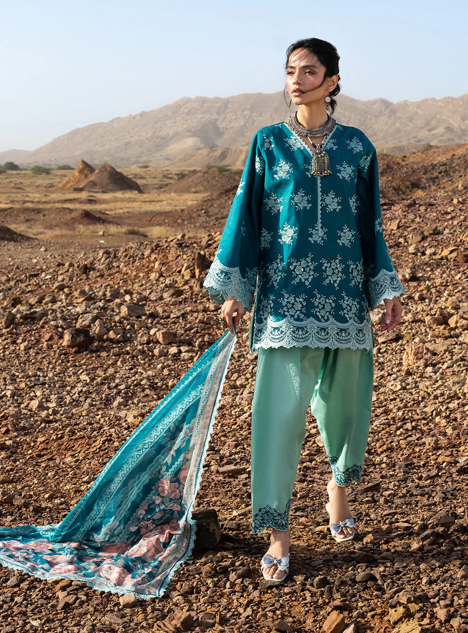 Zainab Chottani Luxury Lawn Eid Edit – Nissa 12 - Image 2