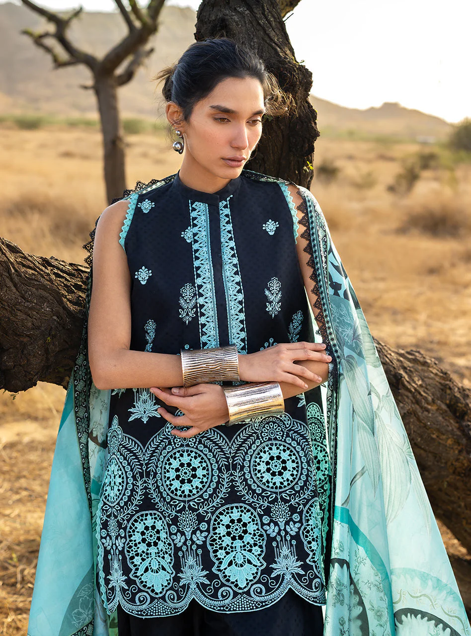 Zainab Chottani Luxury Lawn Eid Edit – Silva 10 - Image 5