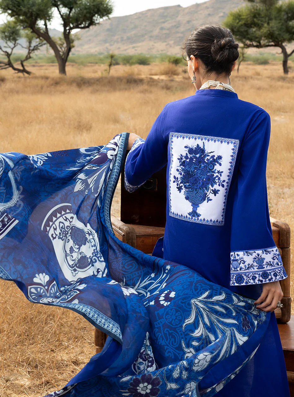 Zainab Chottani Luxury Lawn Eid Edit – Veyra 16 - Image 7