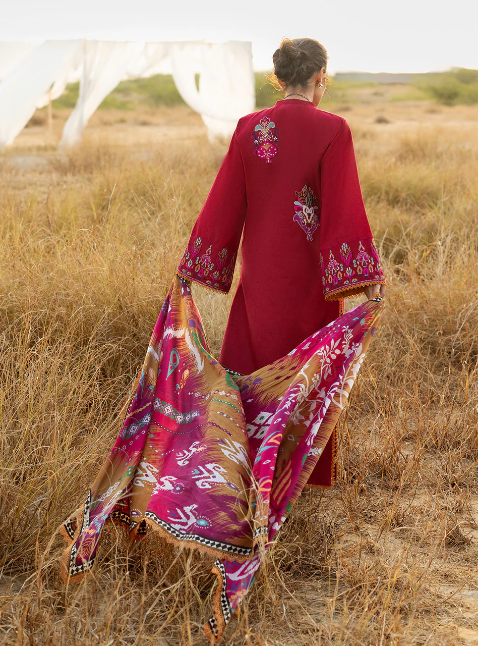 Zainab Chottani Luxury Lawn Eid Edit – Zamira 07 - Image 8