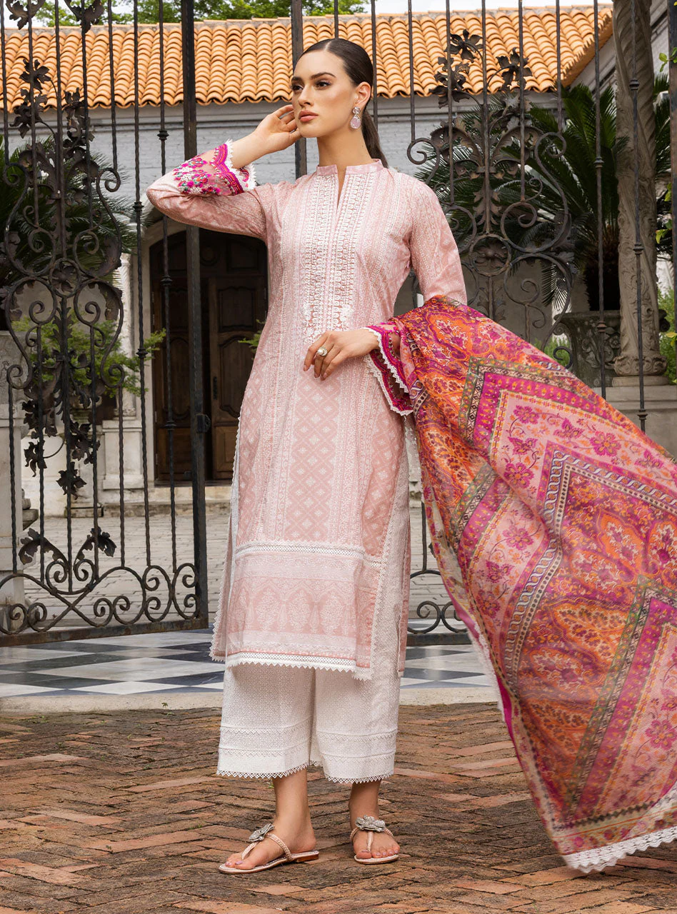 Zainab Chottani Tahra Lawn Collection – Coraline 7B - Image 7