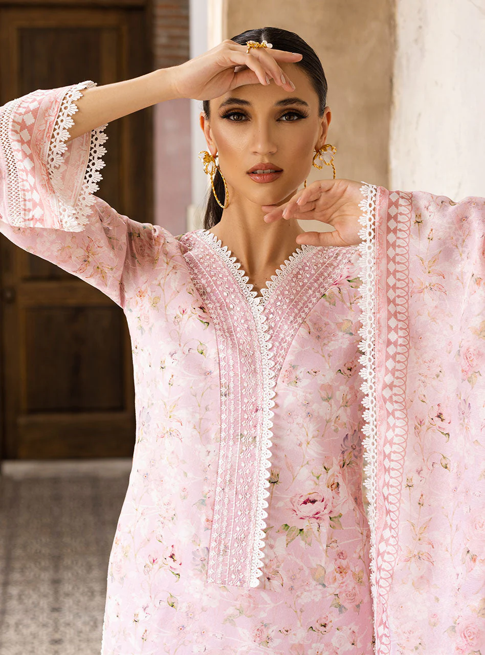 Zainab Chottani Tahra Lawn Collection – Eden 3A - Image 12