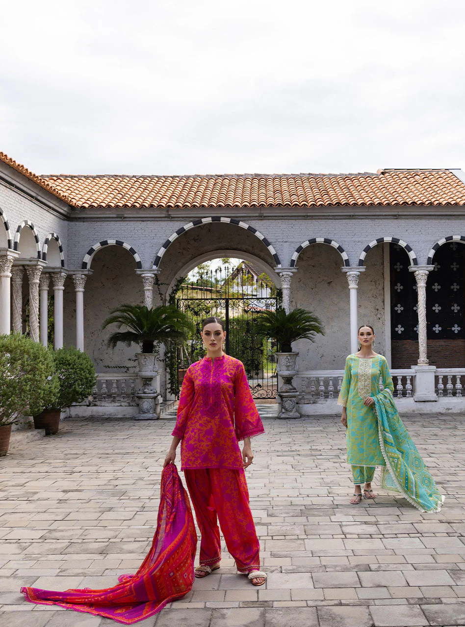 Zainab Chottani Tahra Lawn Collection  – Poppy-Zest 4A - Image 25