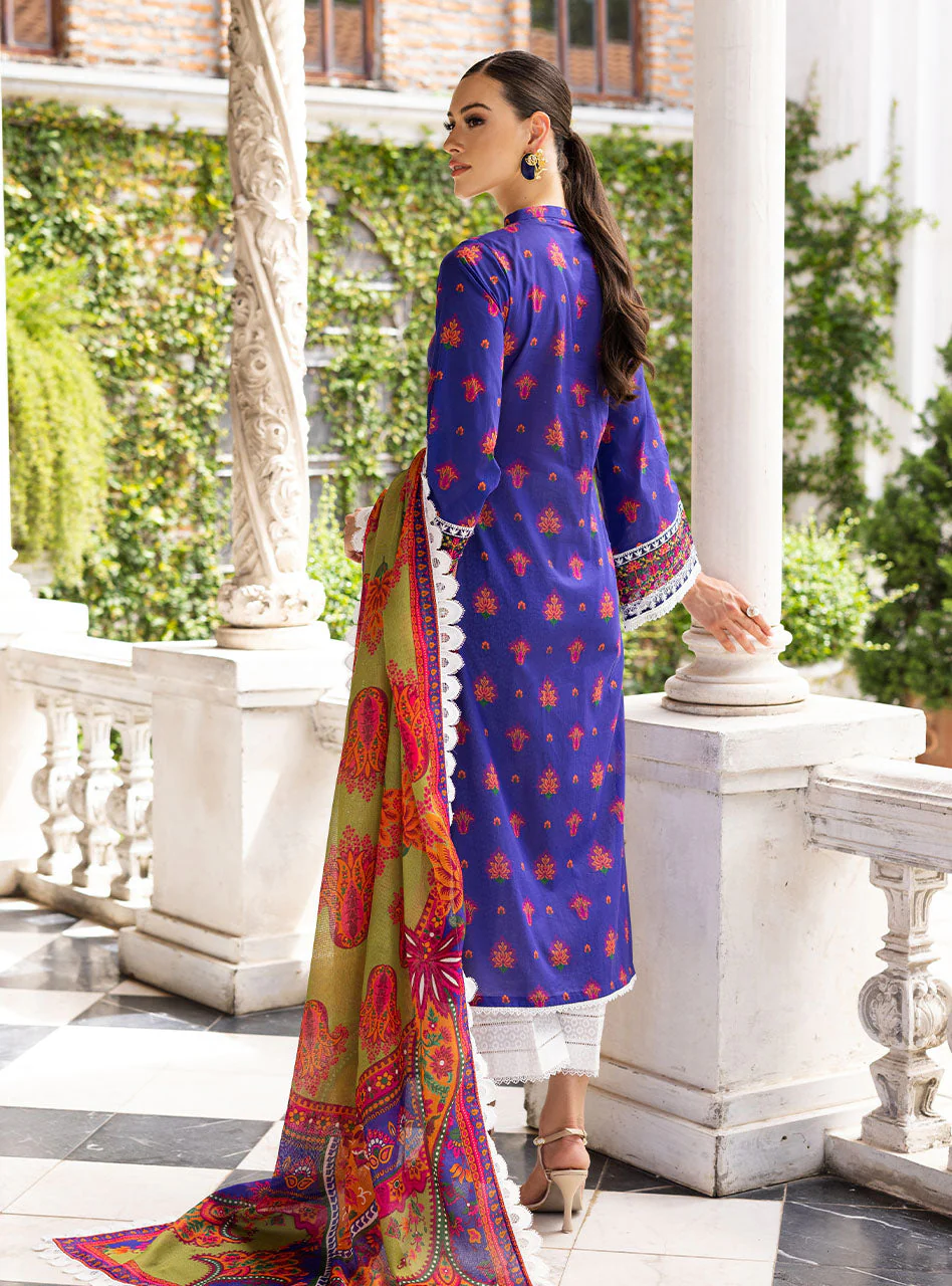 Zainab Chottani Tahra Lawn Collection – Whipsy-Lush 8A - Image 4