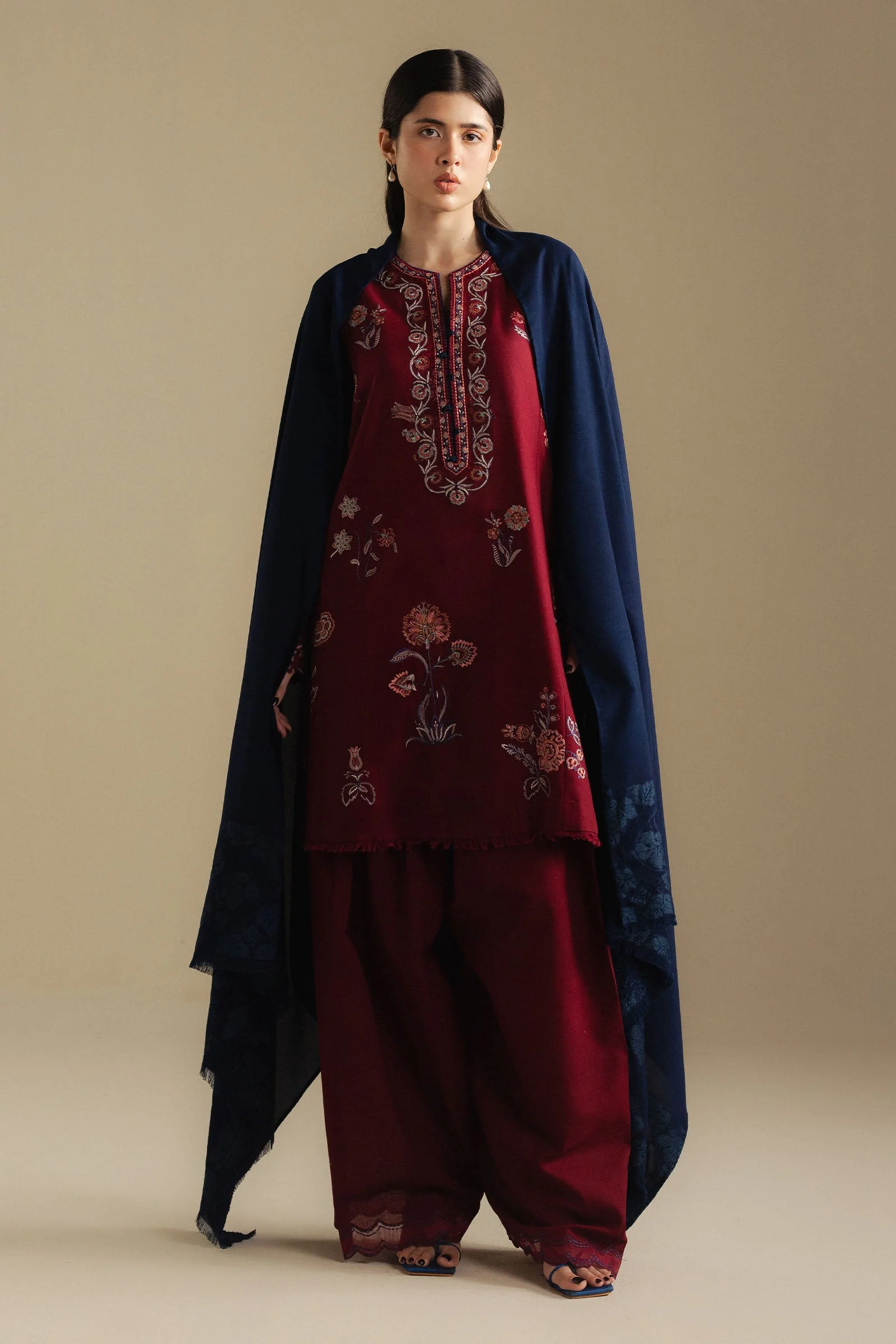 Zara Shahjahan Coco Fall/Winter – Dawn-5B - Image 3