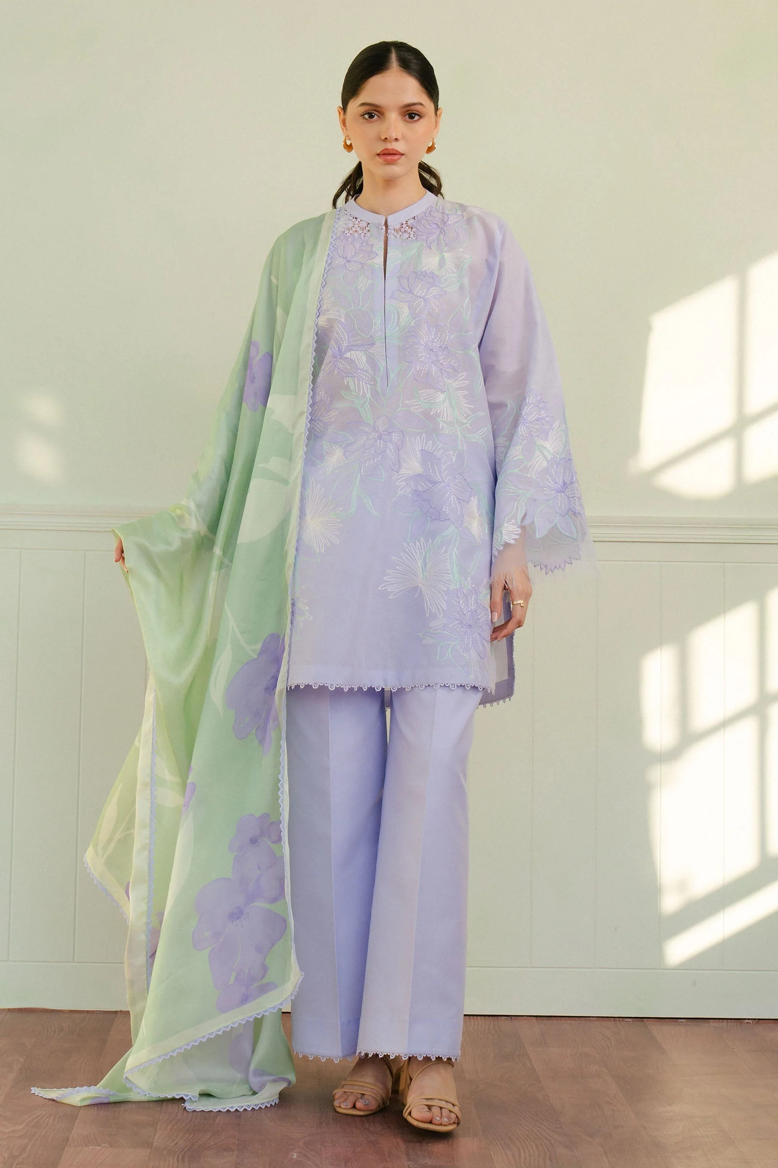 Zara Shahjahan Coco Lawn – BLOOM-1A - Image 3