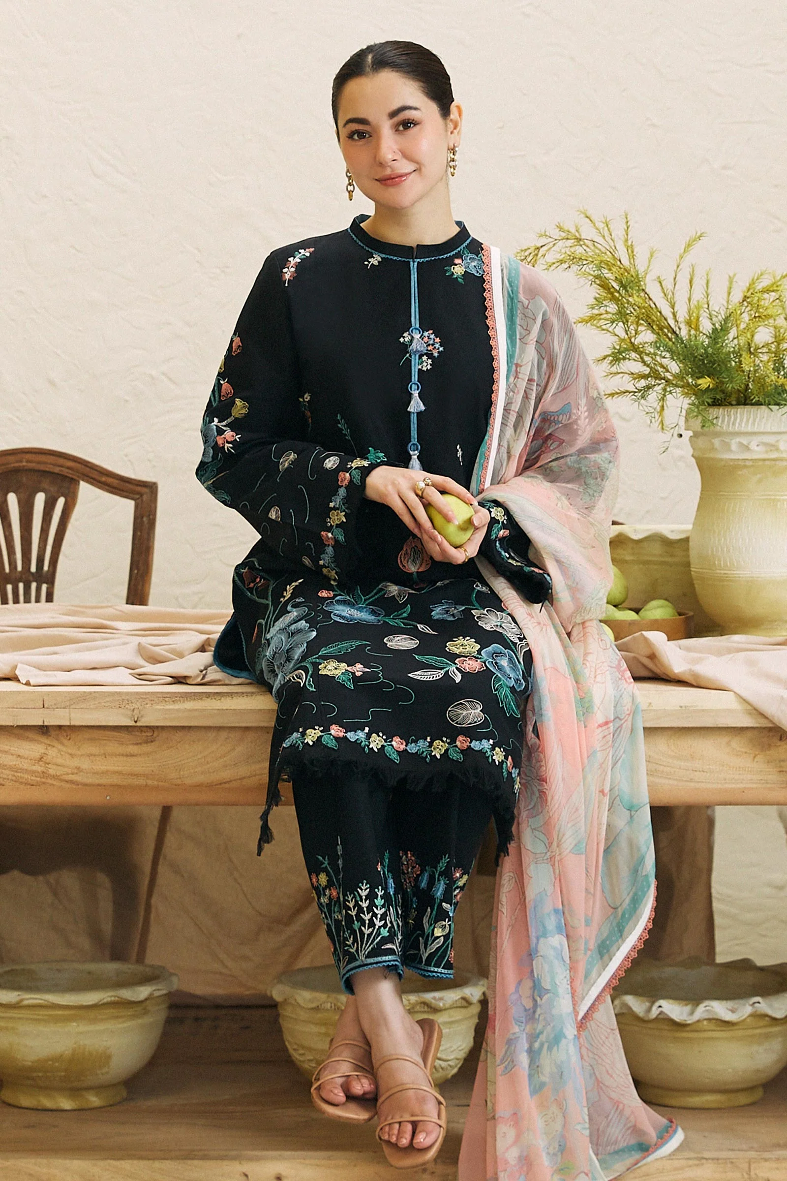 Zara Shahjahan Coco Lawn Collection 2024 – Jabeen-6B - Image 2
