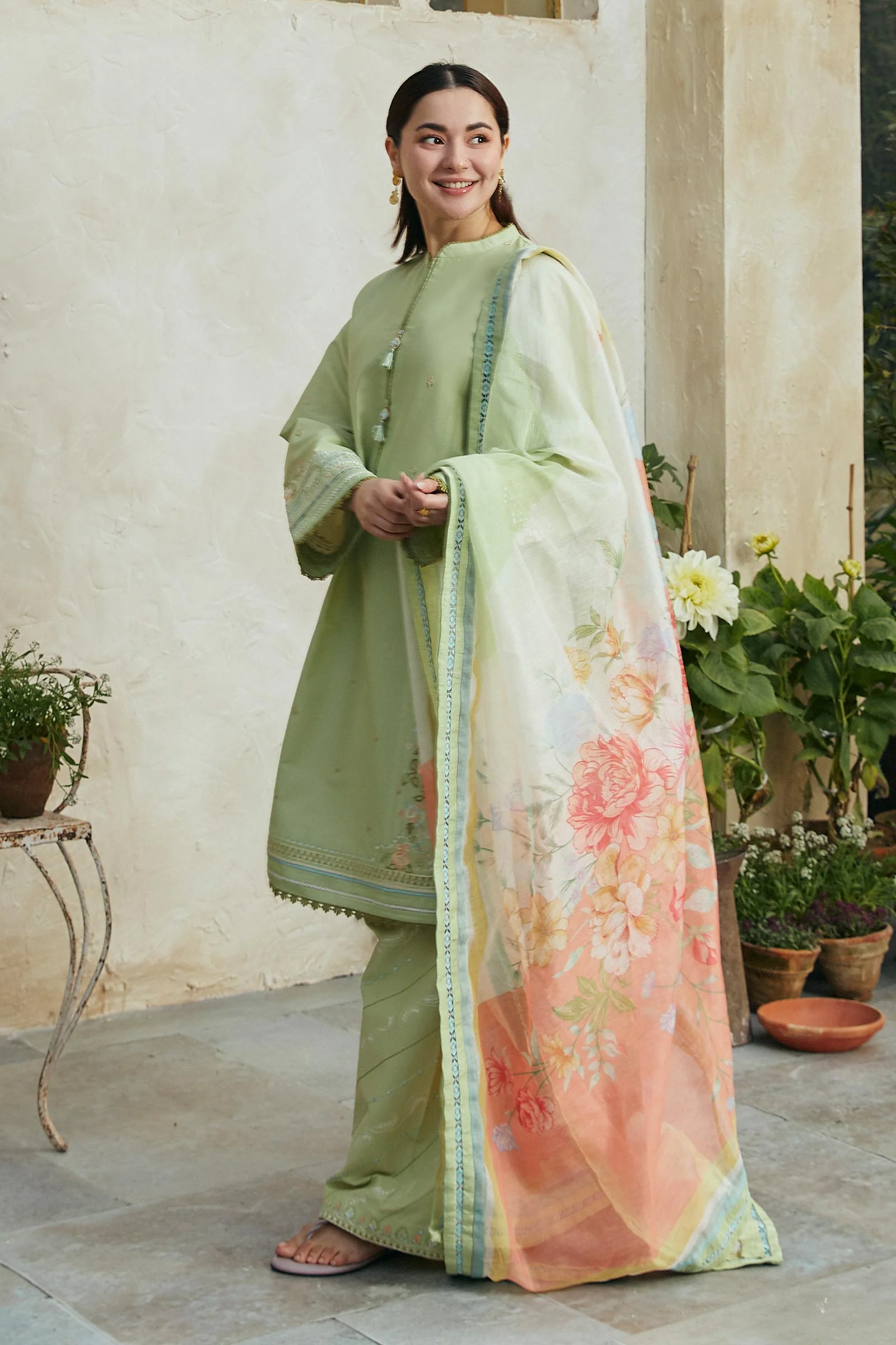 Zara Shahjahan Coco Lawn Collection 2024 – Layla-5B - Image 2