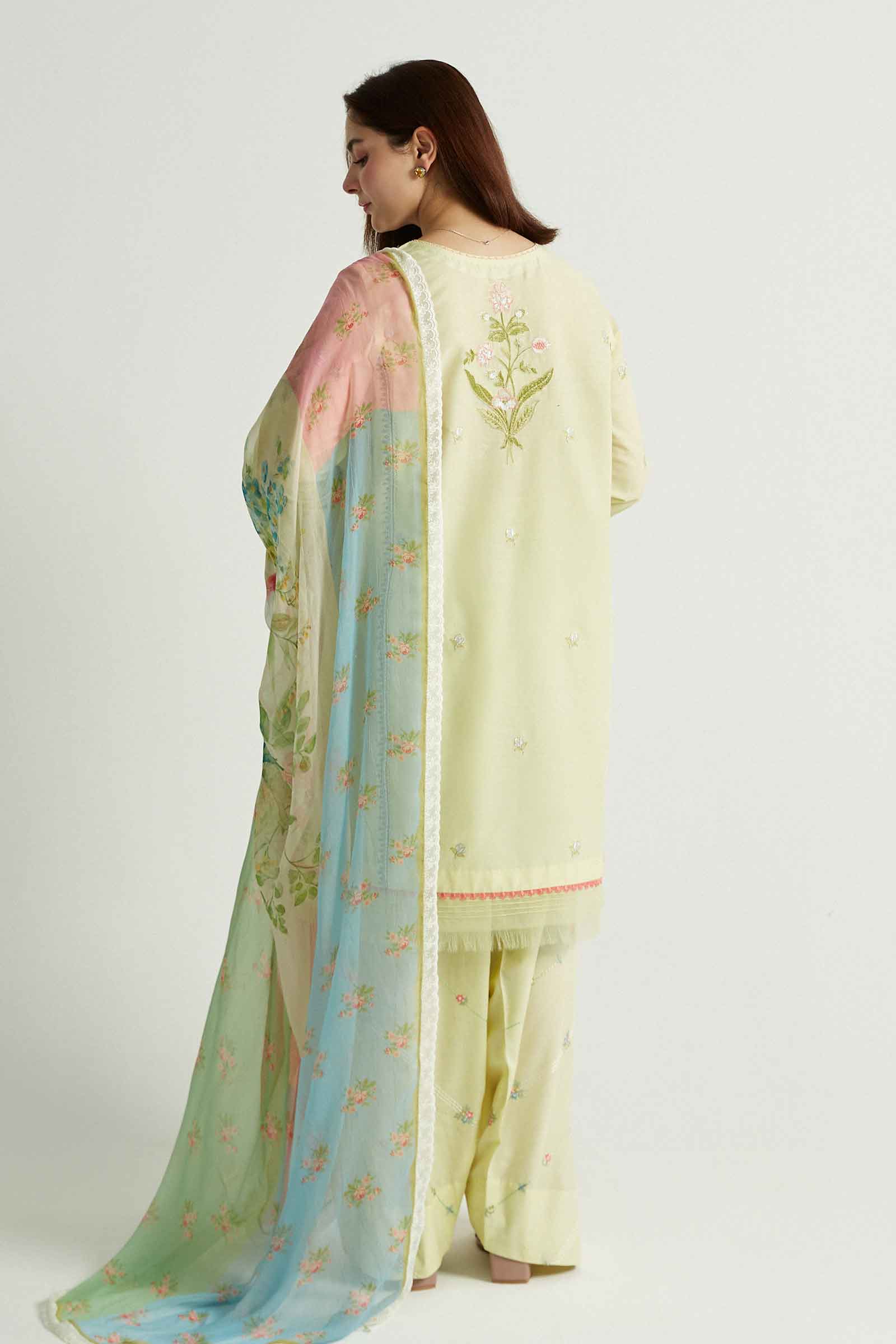 Zara Shahjahan Coco Lawn Collection Volume II – ZCE23-6B - Image 7