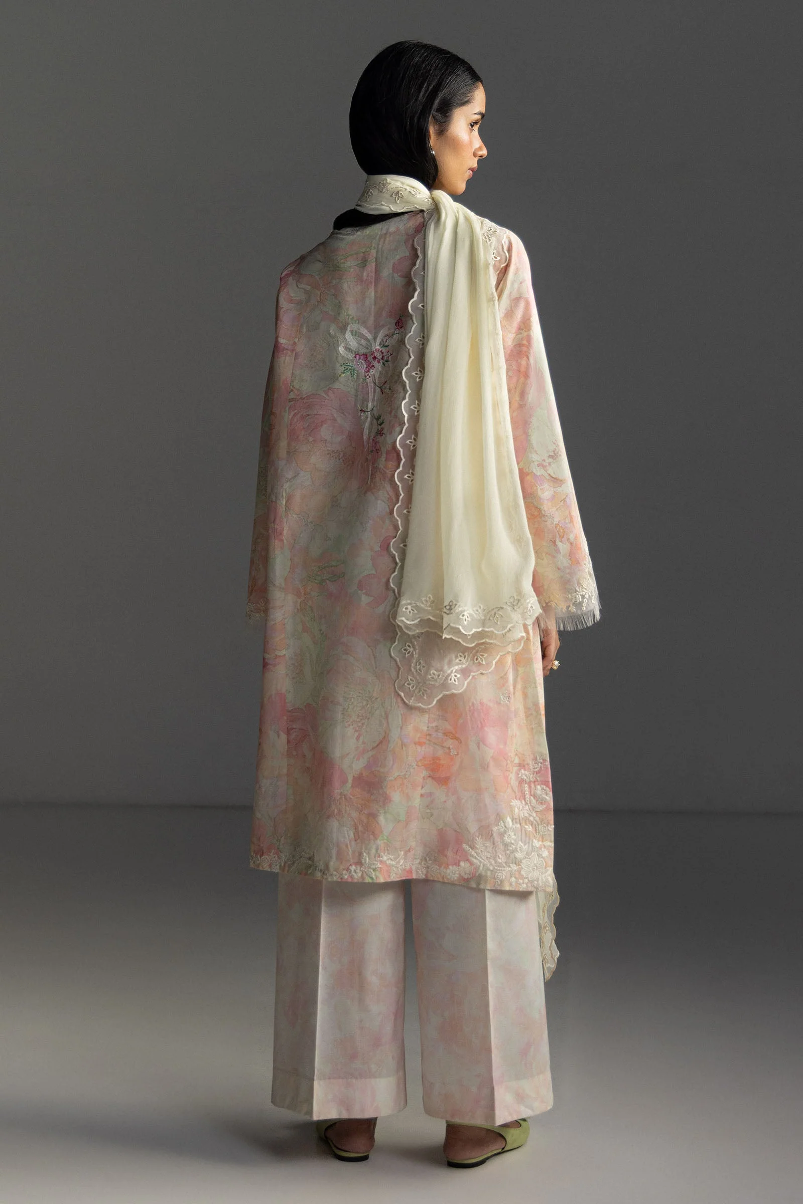 Zara Shahjahan Coco Lawn Edit – Aira-6B - Image 3