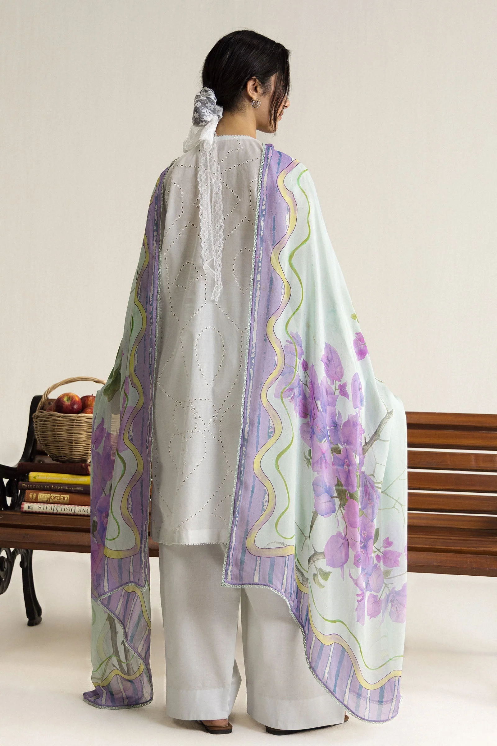 Zara Shahjahan Coco Lawn Edit II – Lune-2A - Image 3