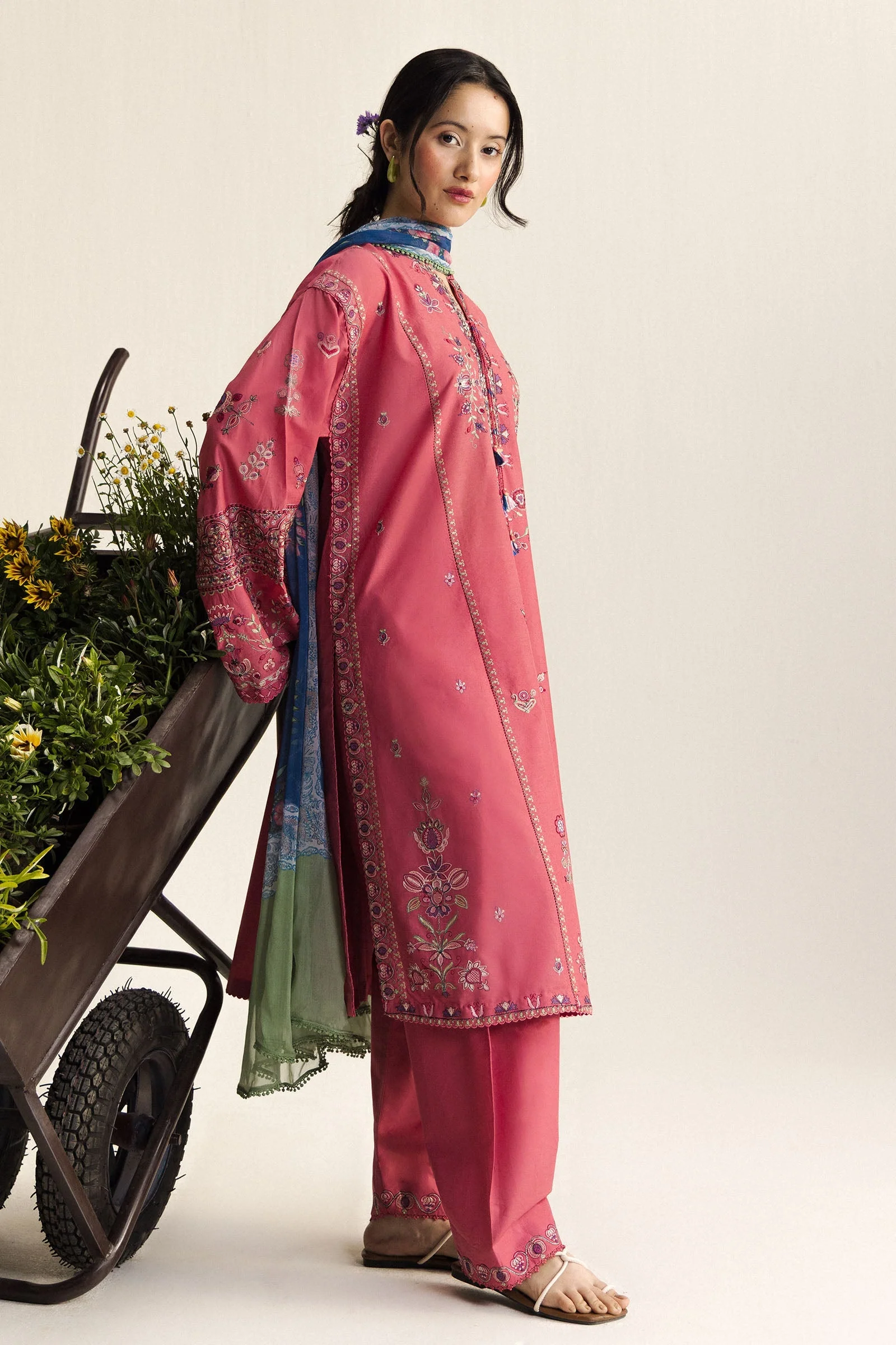 Zara Shahjahan Coco Lawn Edit II – Noa-5A - Image 2