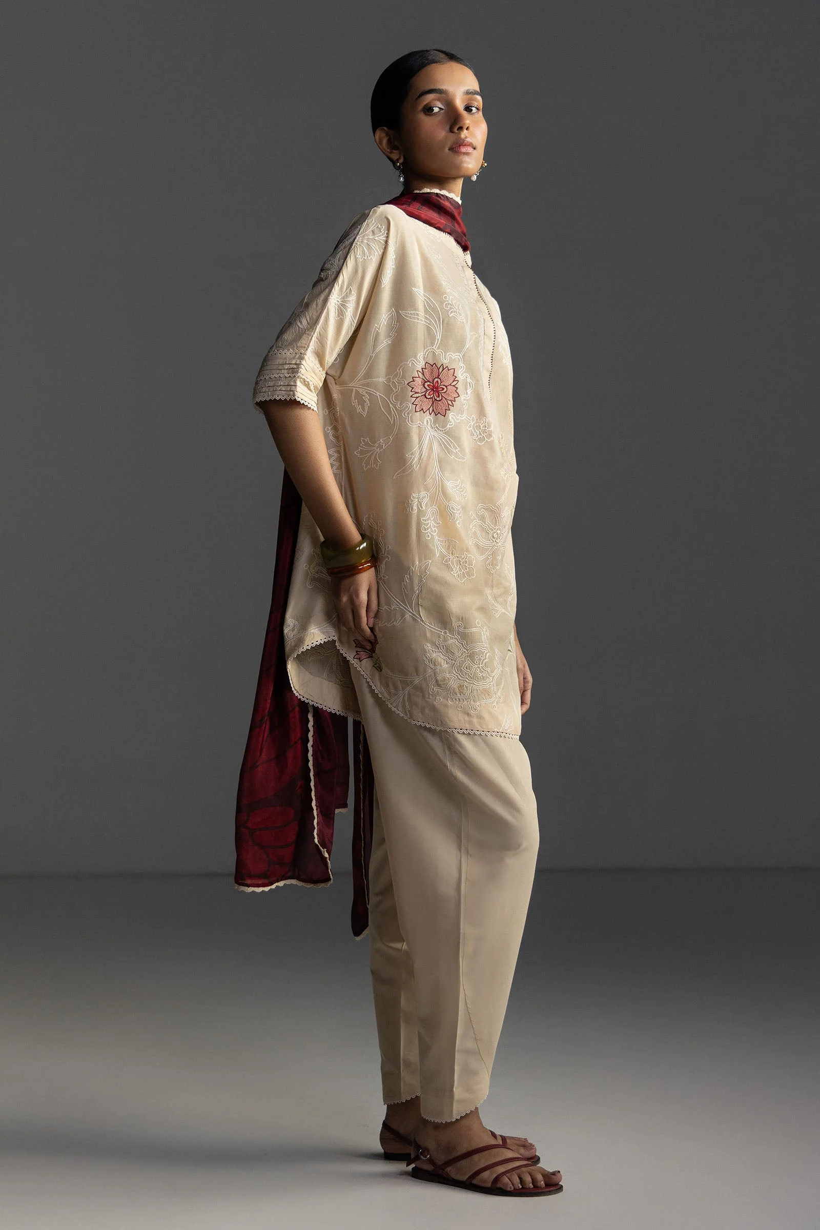 Zara Shahjahan Coco Lawn Edit – Isla-4A - Image 2