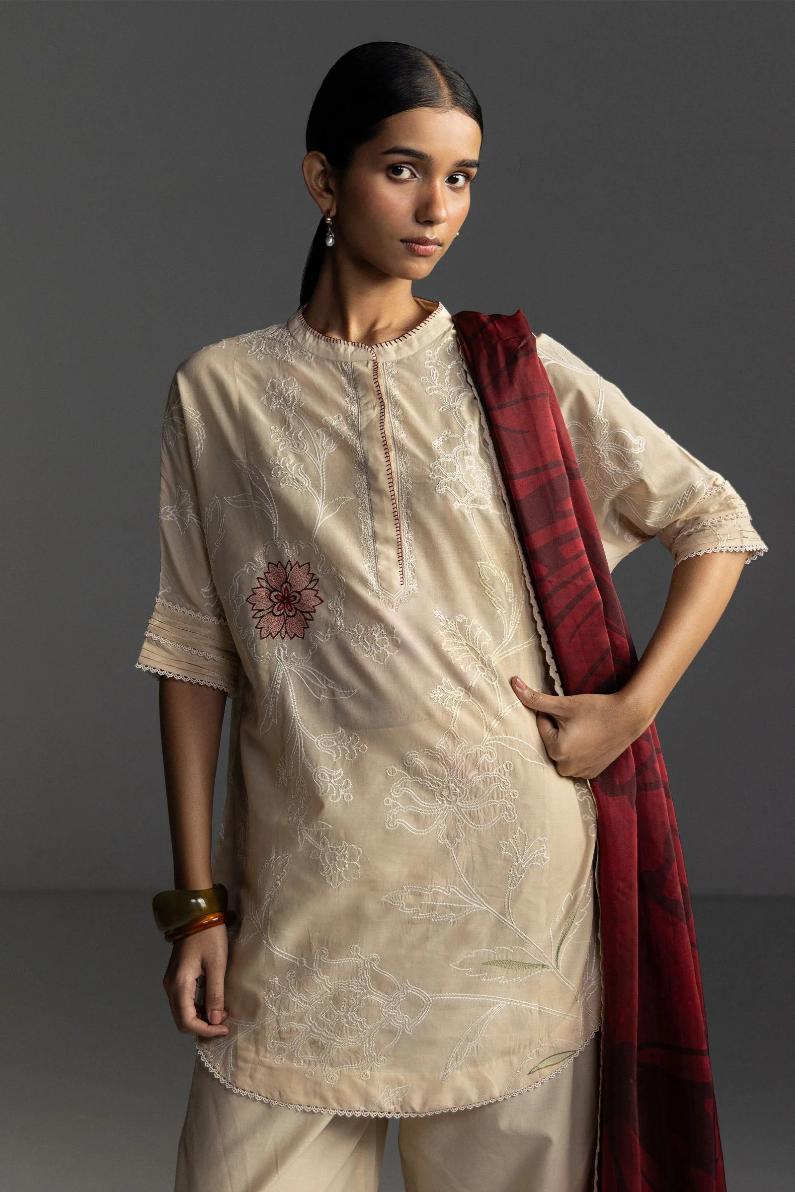 Zara Shahjahan Coco Lawn Edit – Isla-4A - Image 5