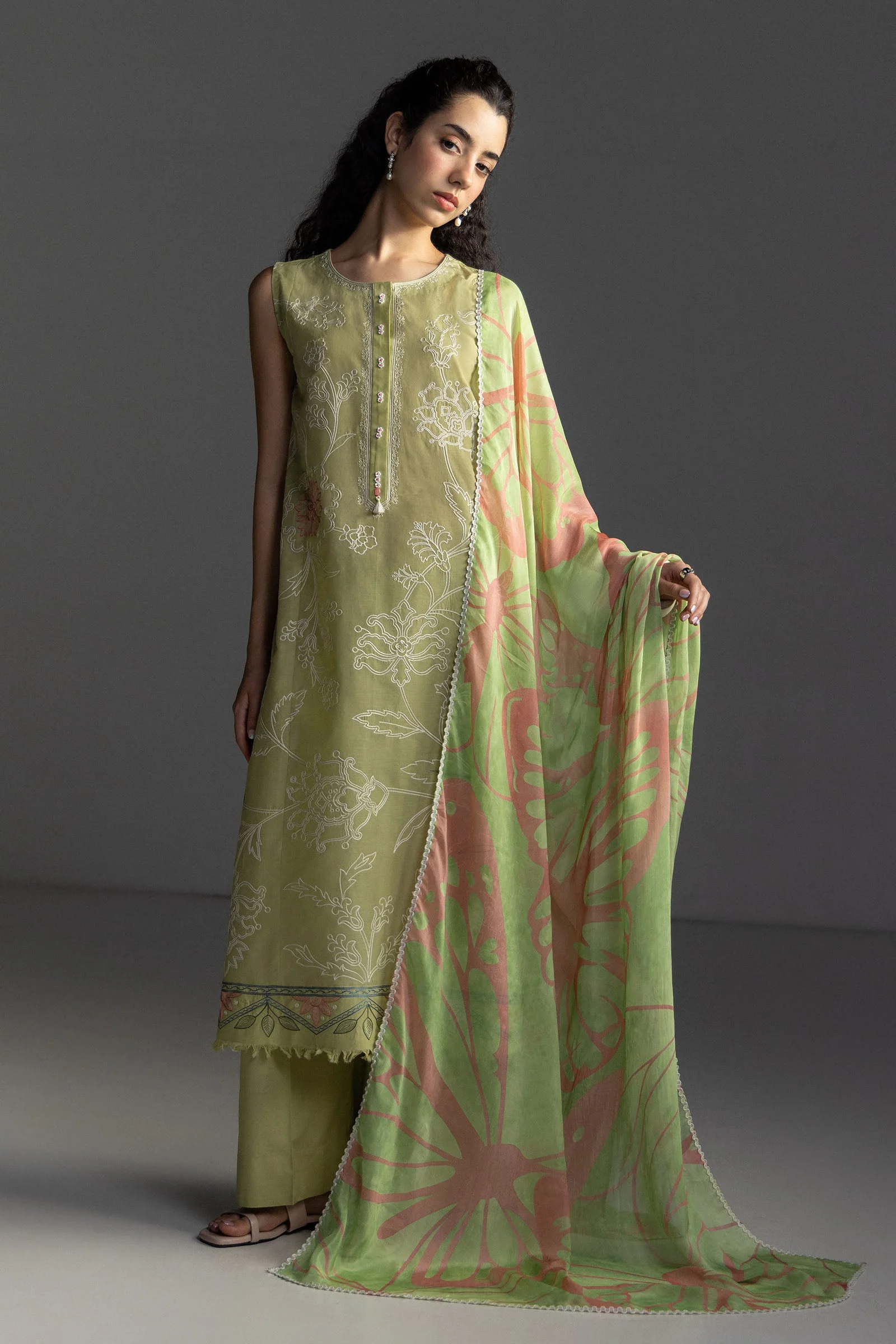Zara Shahjahan Coco Lawn Edit – Isla-4B