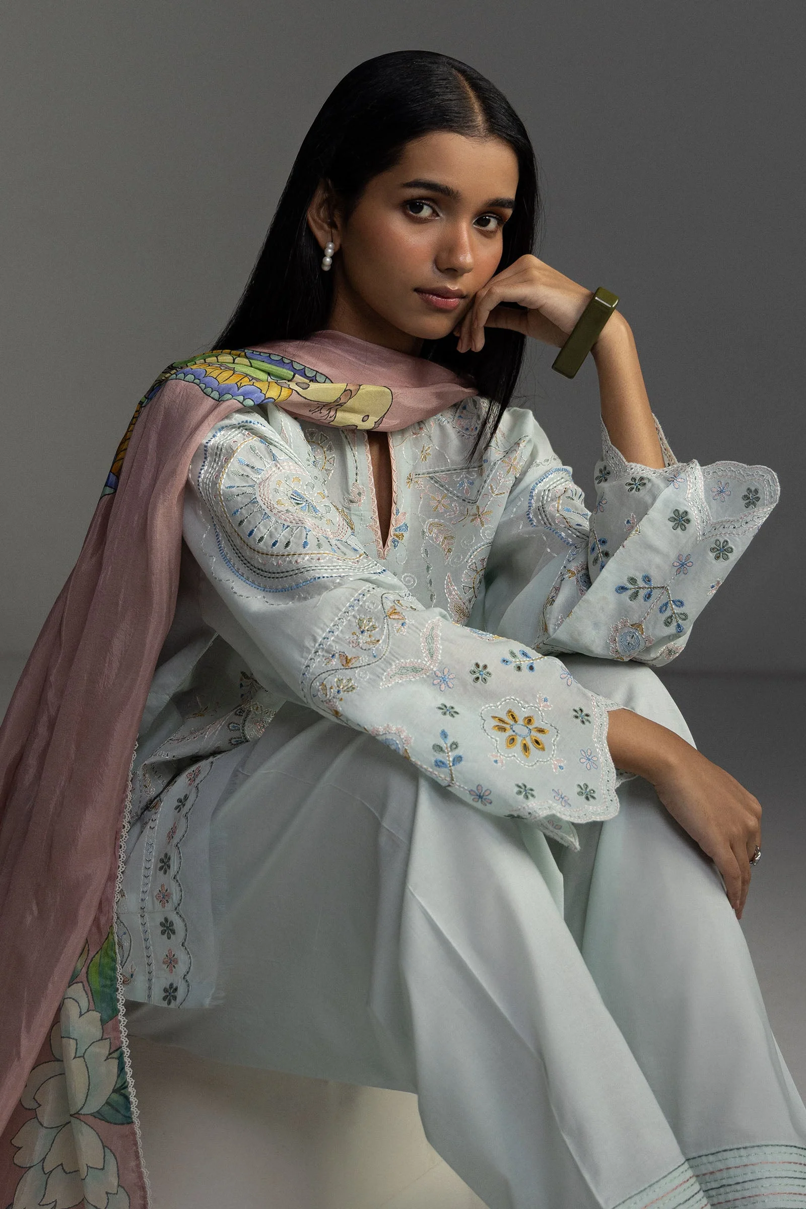 Zara Shahjahan Coco Lawn Edit – Veya-7B - Image 5
