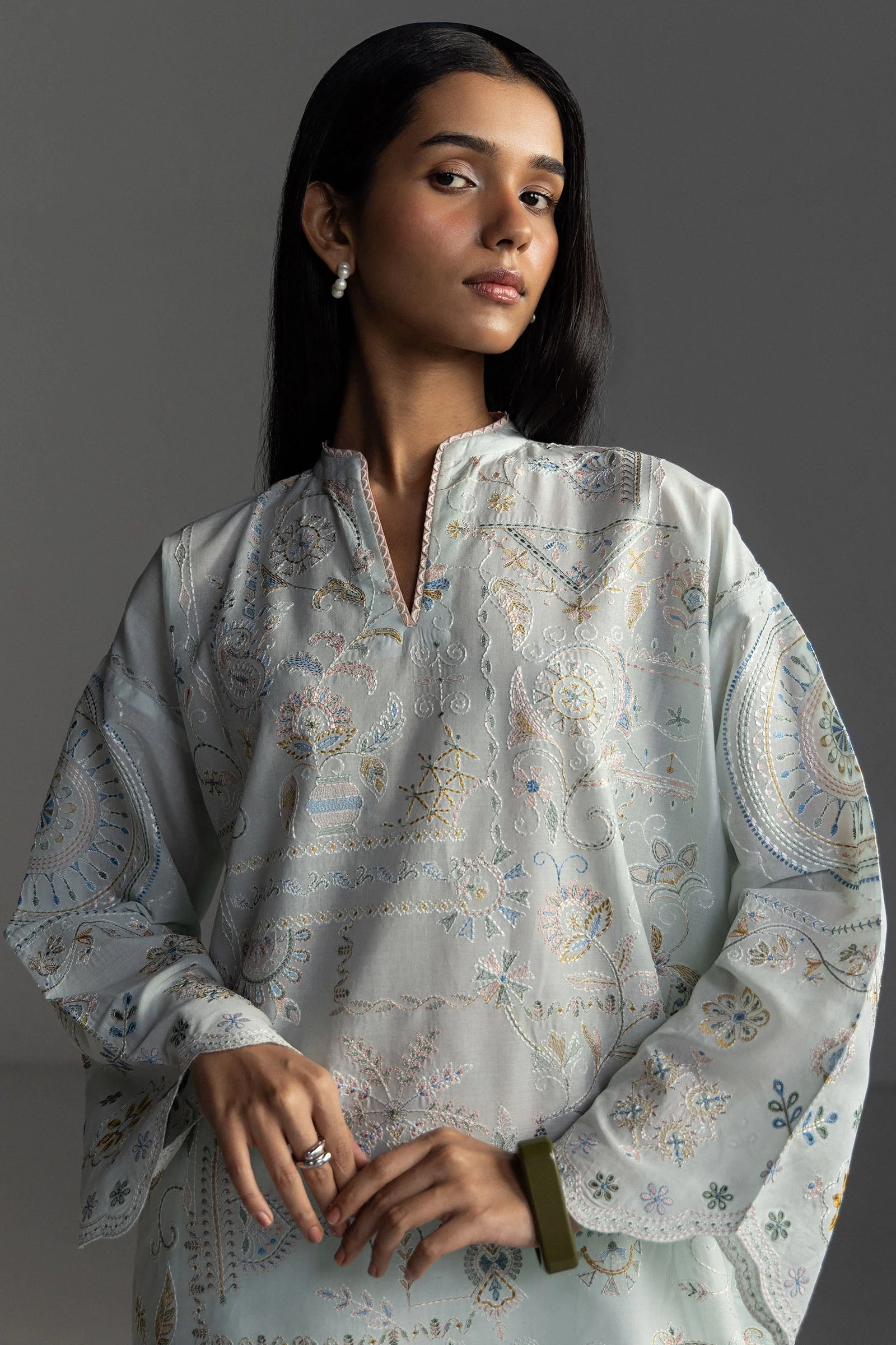 Zara Shahjahan Coco Lawn Edit – Veya-7B - Image 7