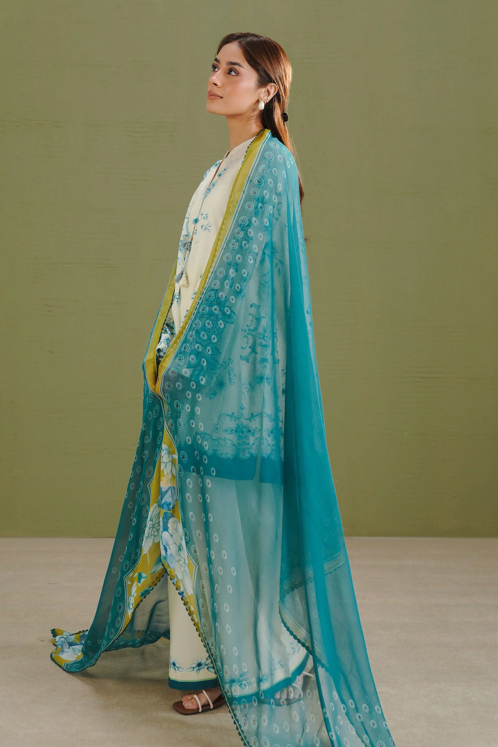 Zara Shahjahan Coco Lawn Prints Drop I – Riya-2A - Image 3