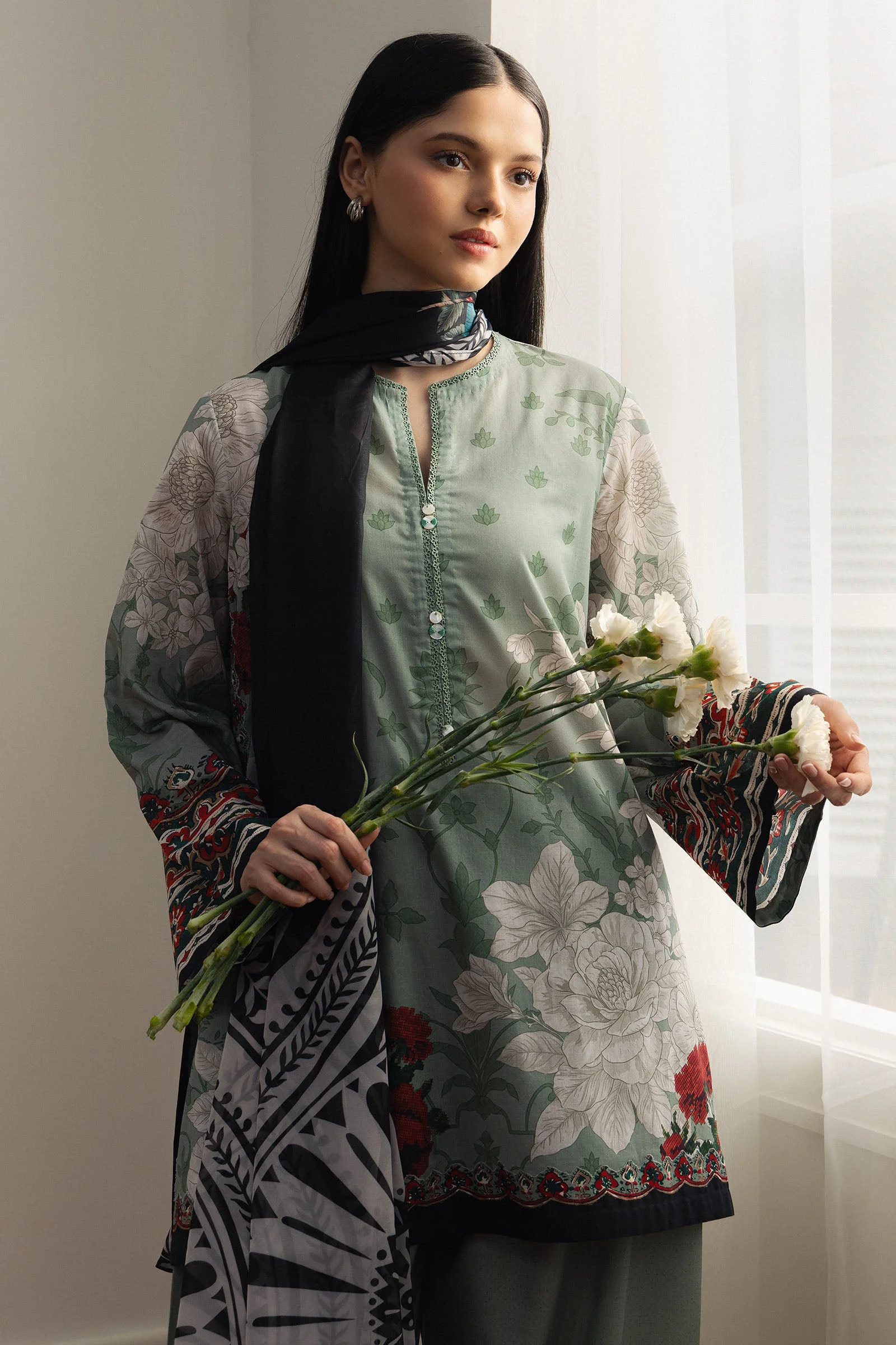 Zara Shahjahan Coco Lawn Prints Drop II – Zen-10B