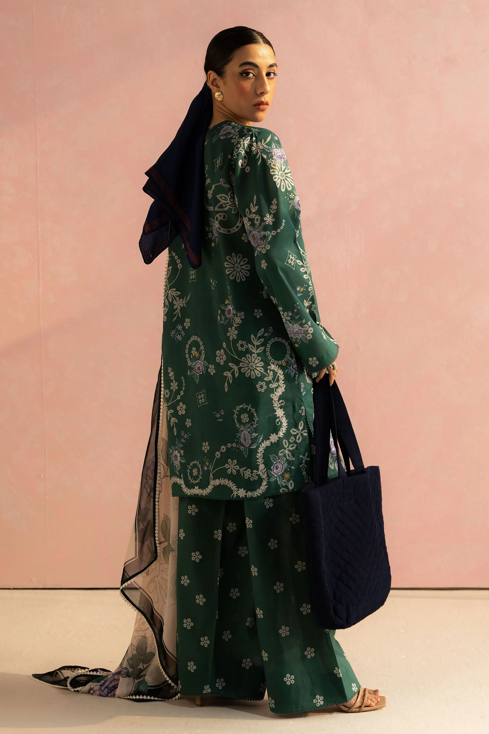 Zara Shahjahan Coco Lawn Prints – Nora-8B - Image 3
