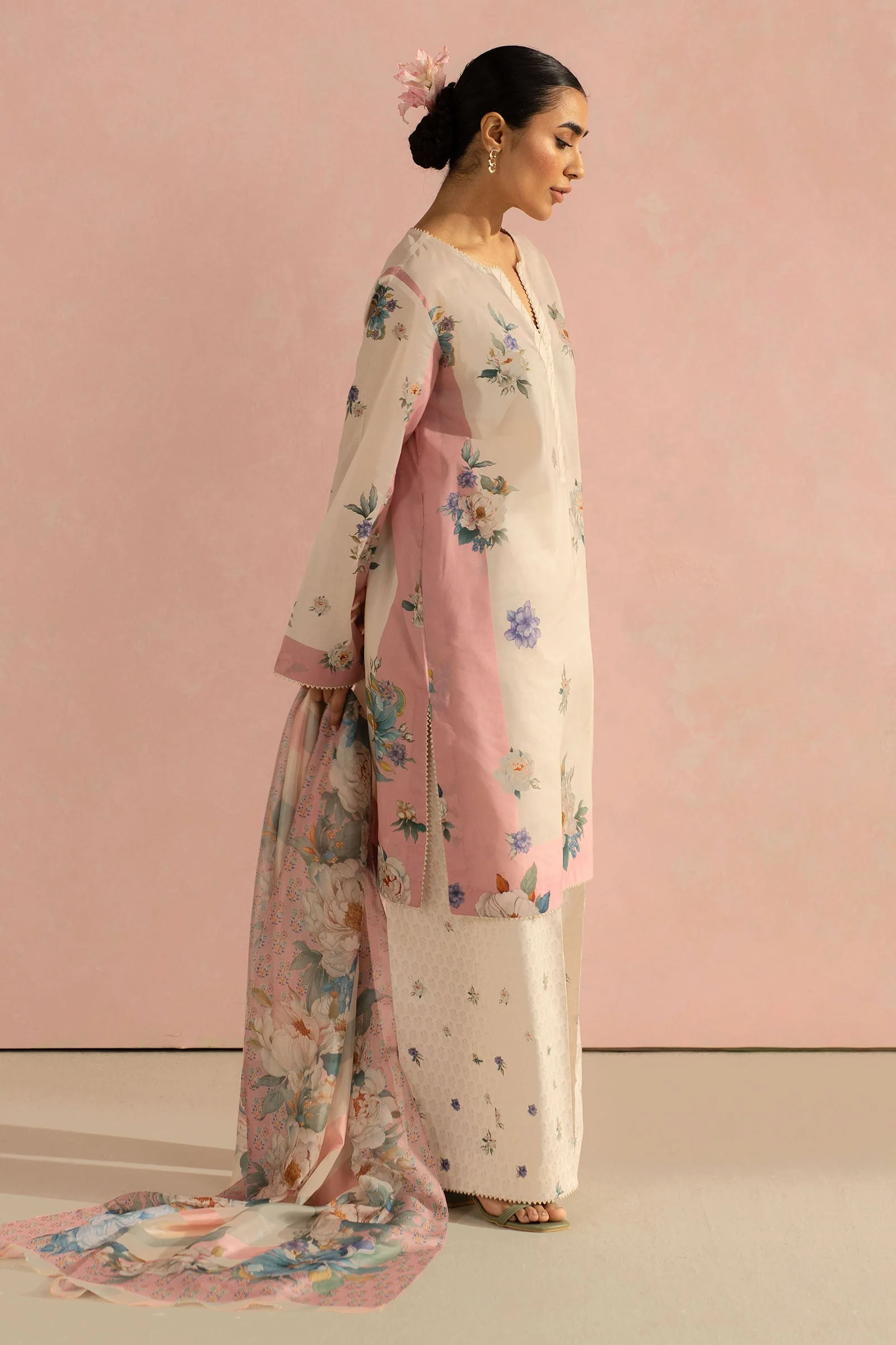 Zara Shahjahan Coco Lawn Prints – Sofia-2B - Image 2