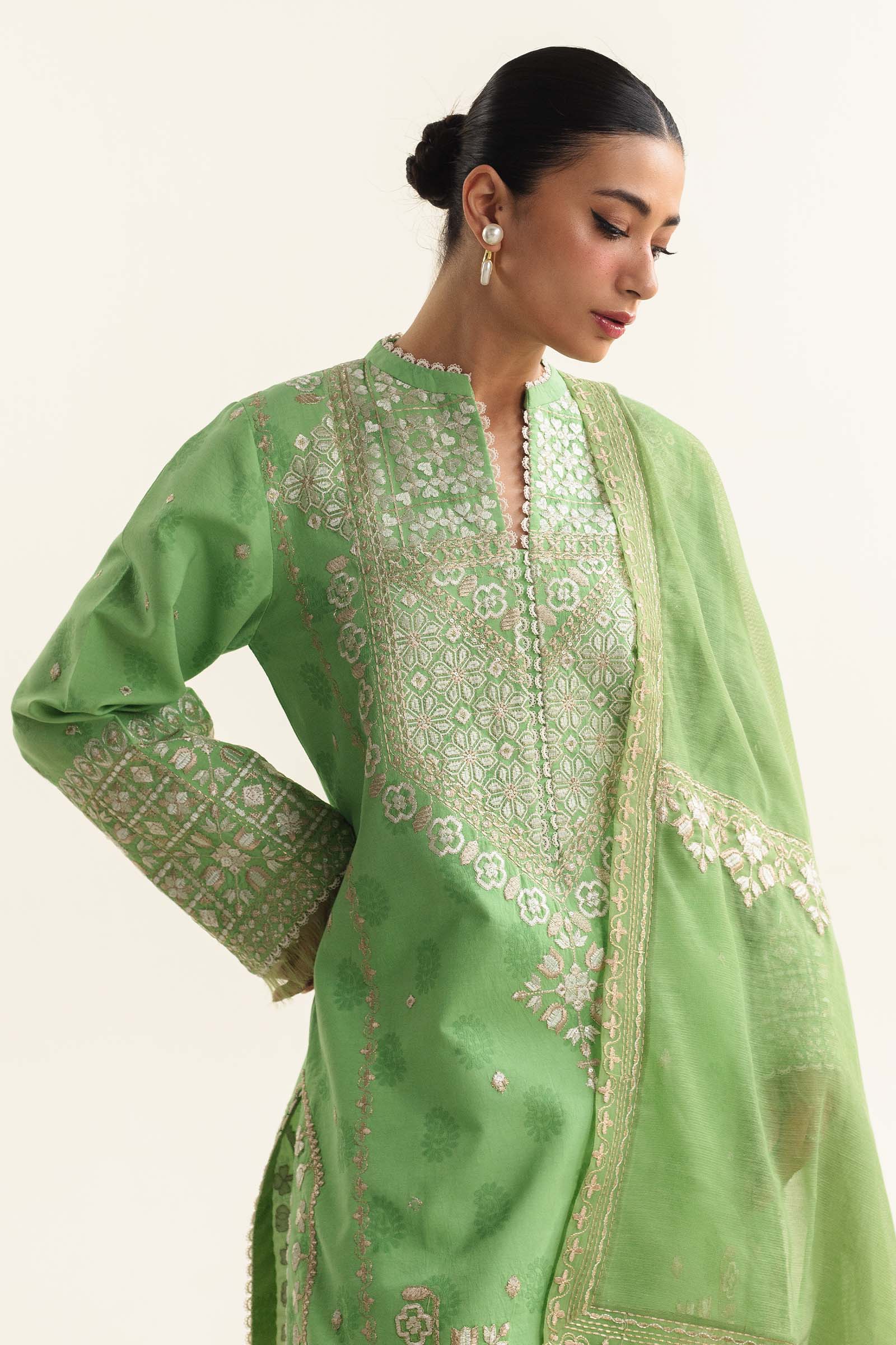 Zara Shahjahan Coco Lawn Eid Edition – DINARA-5A - Image 2