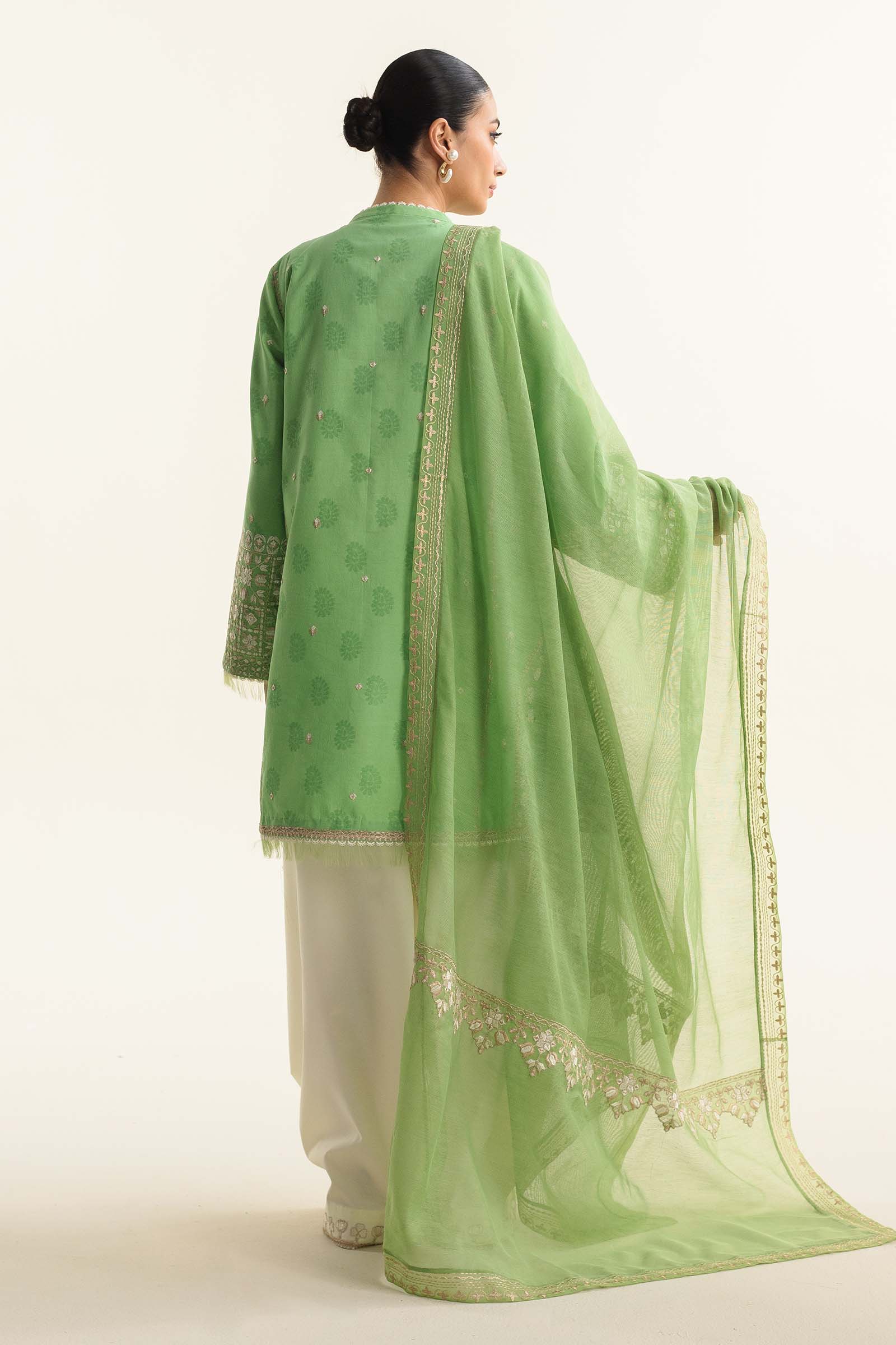 Zara Shahjahan Coco Lawn Eid Edition – DINARA-5A - Image 5