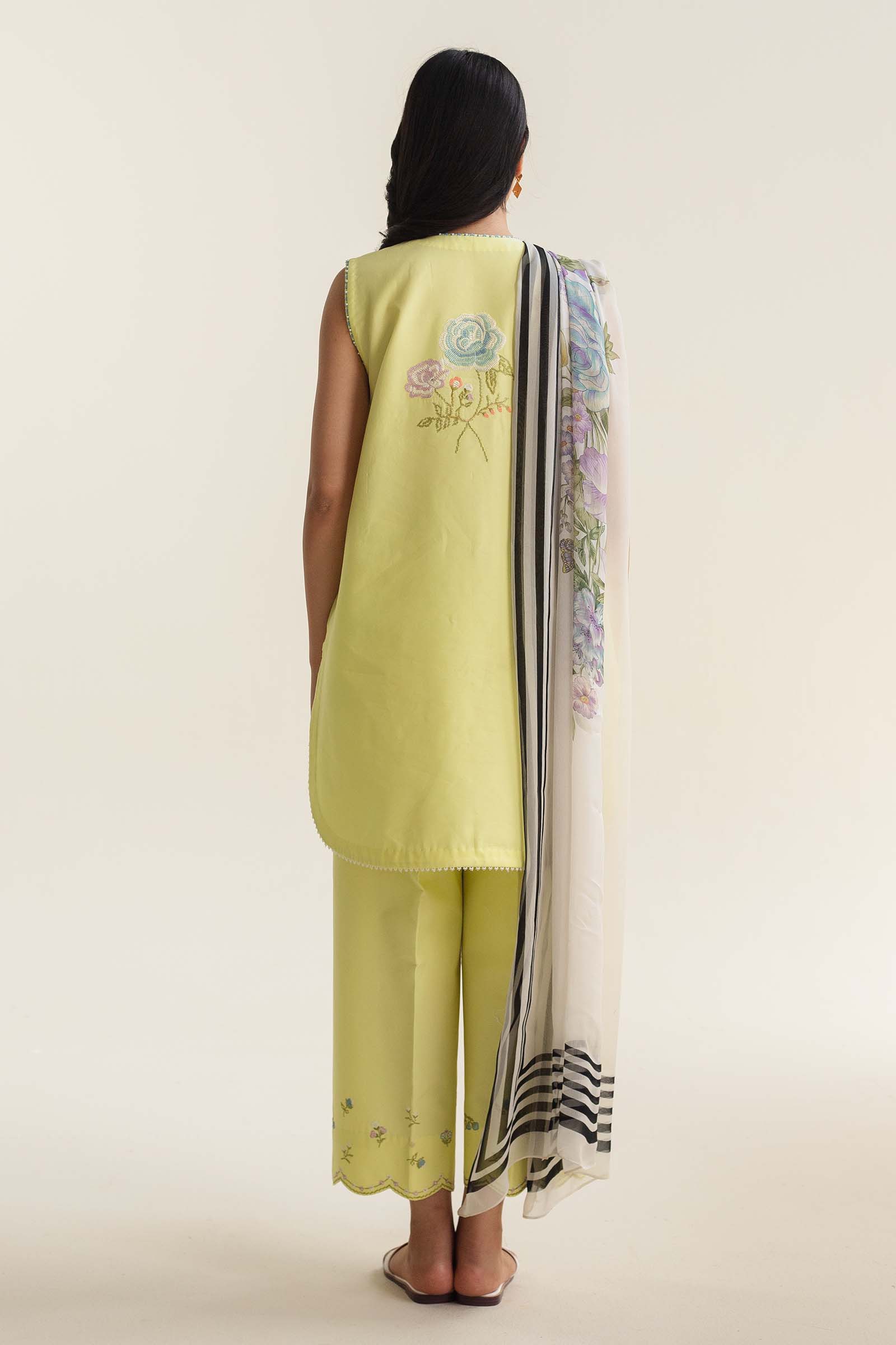 Zara Shahjahan Coco Lawn Eid Edition – MIREA-3A - Image 5