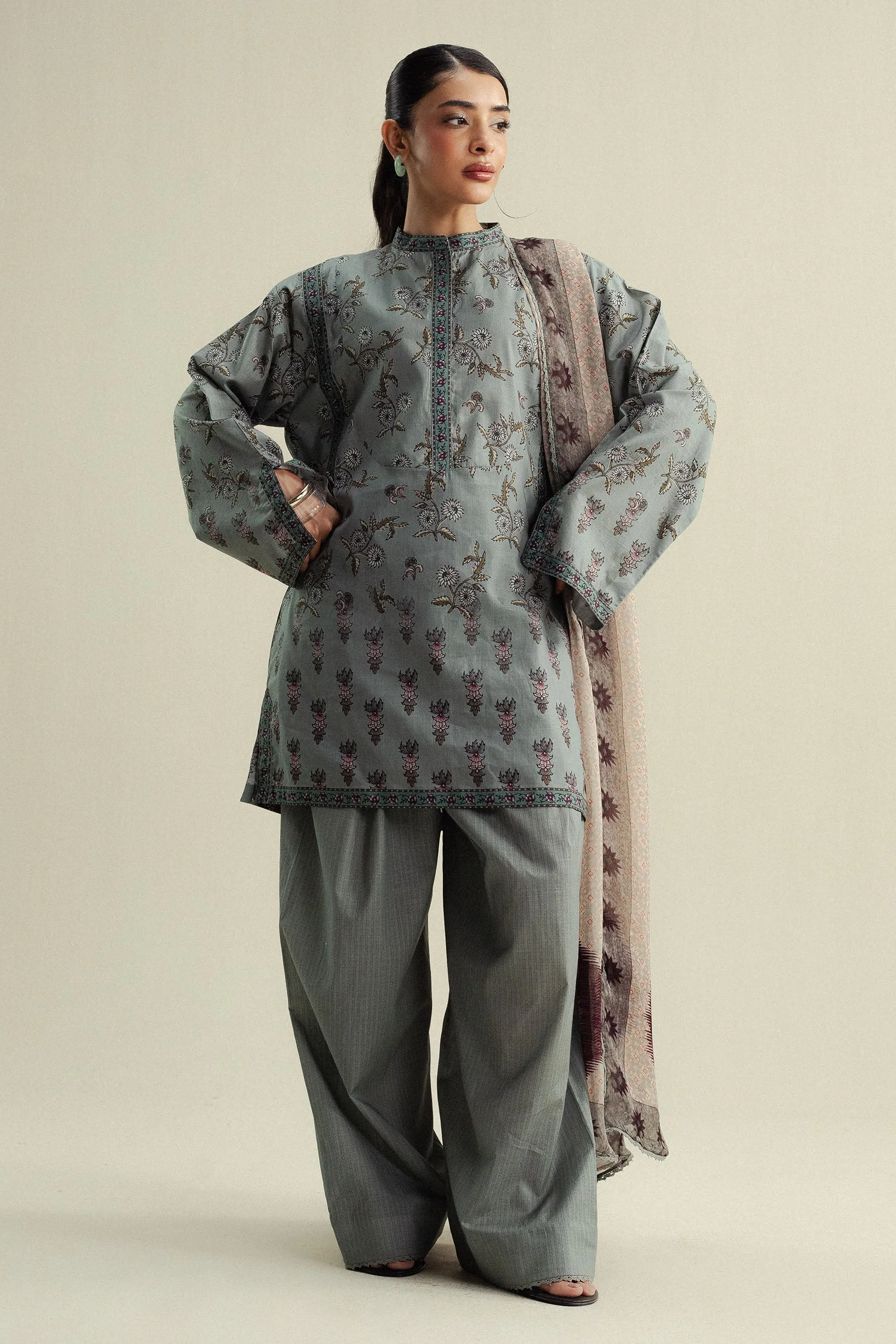 Zara Shahjahan Coco Prints Edit IV – Fable-5B - Image 2