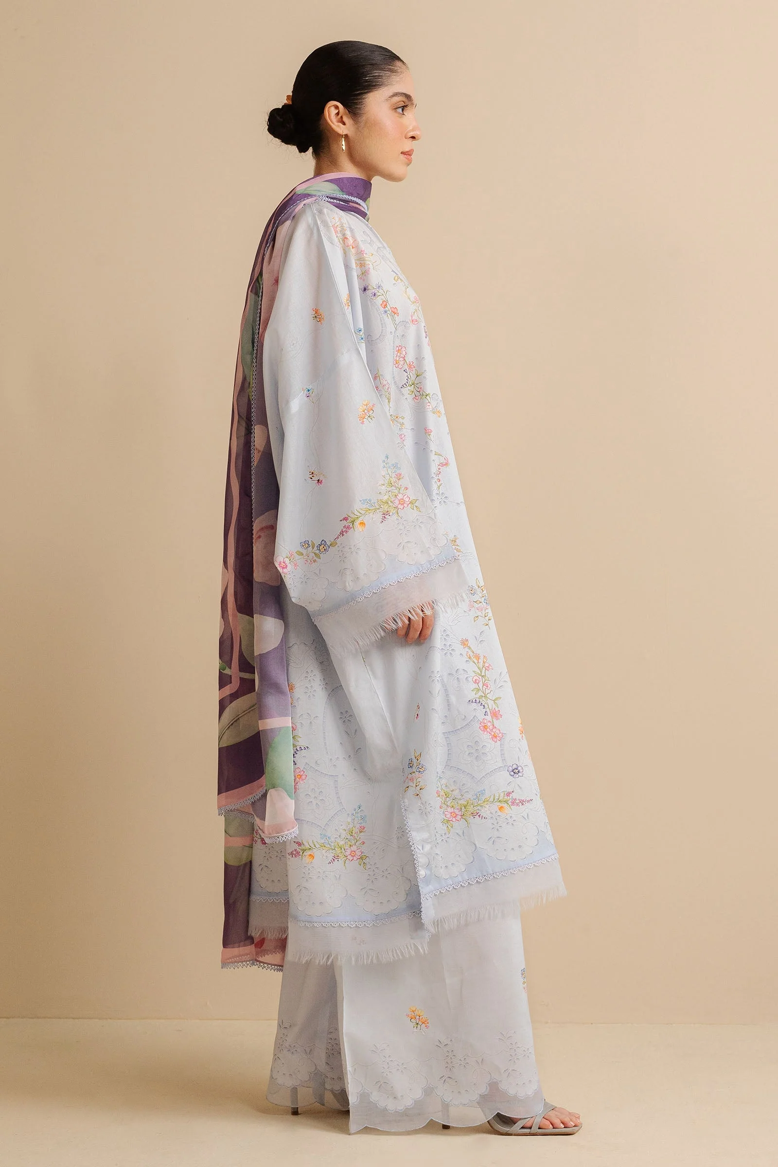 Zara Shahjahan Coco Prints Lawn Drop II – Aria-3A - Image 3