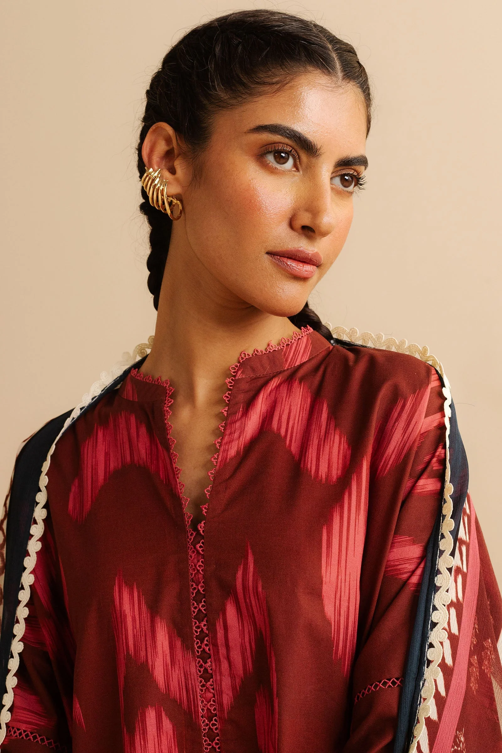 Zara Shahjahan Coco Prints Lawn Drop II – Sila-6A - Image 5
